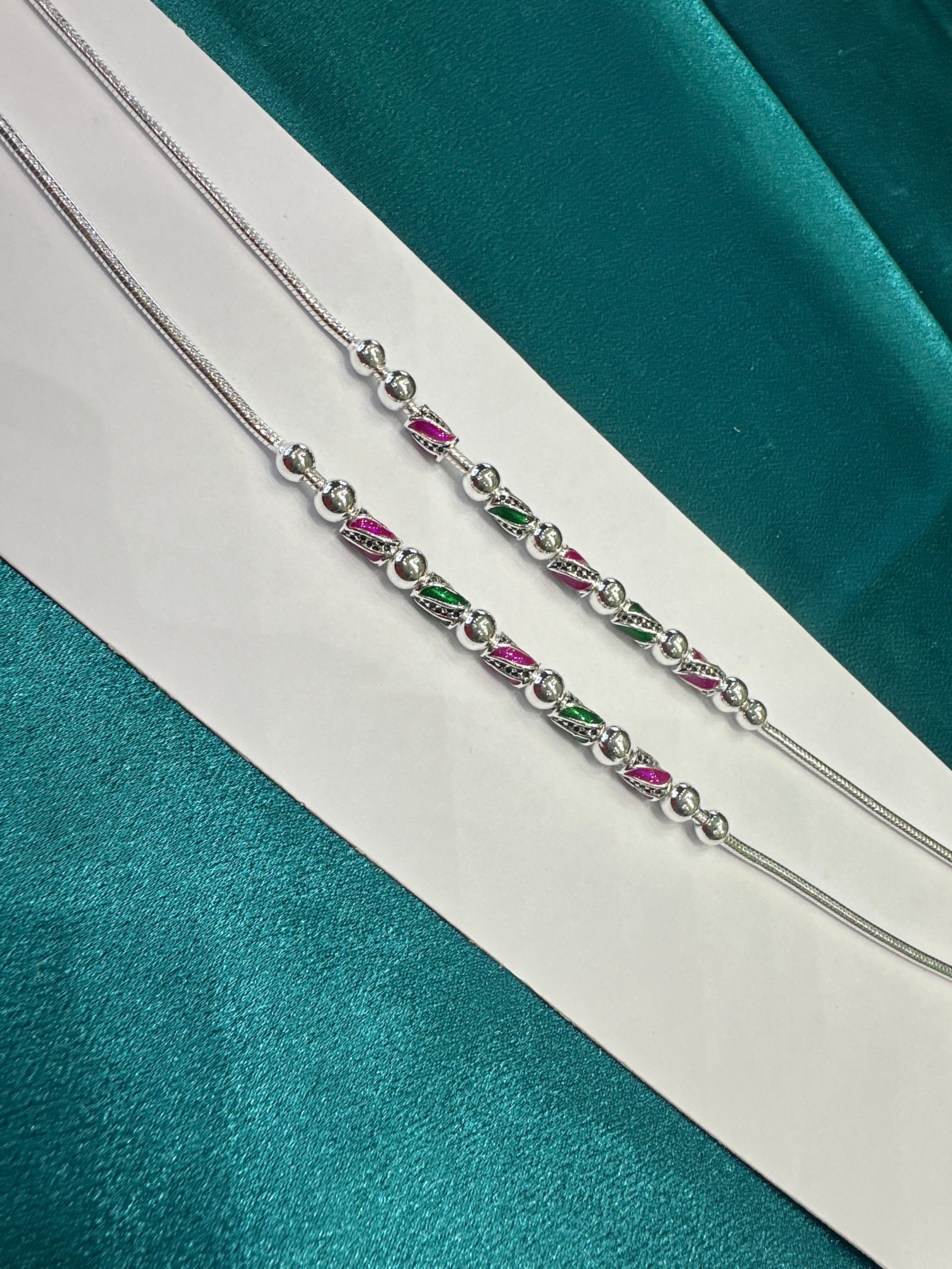 Women’s Fancy/Traditional Silver Anklet