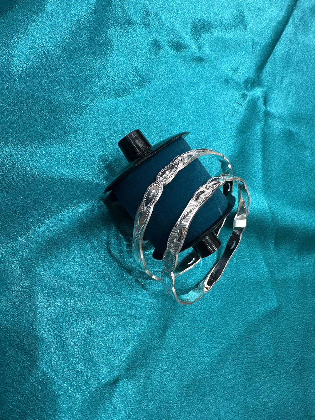 Designer Silver Bangles