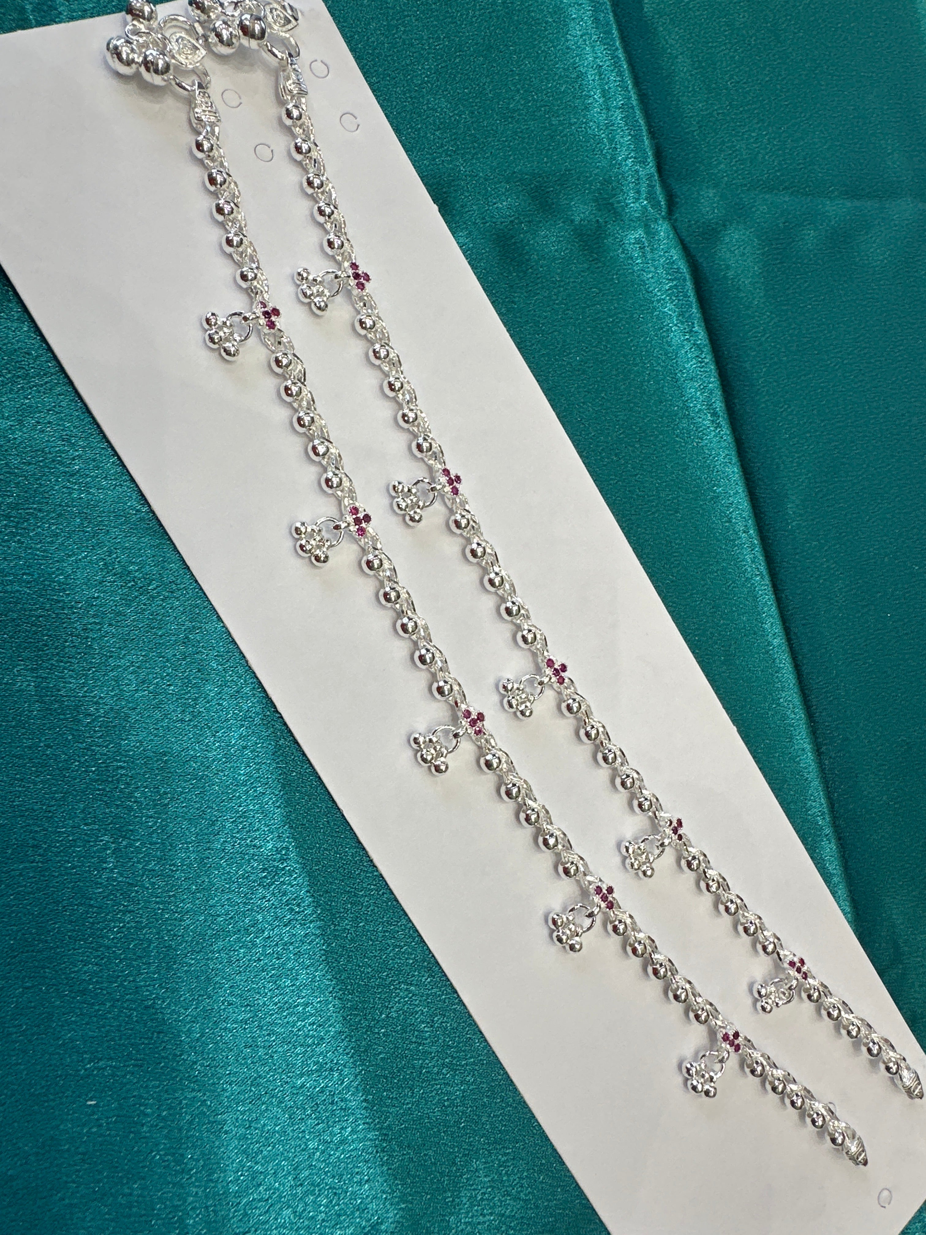 Women’s Fancy/Traditional Silver Anklet