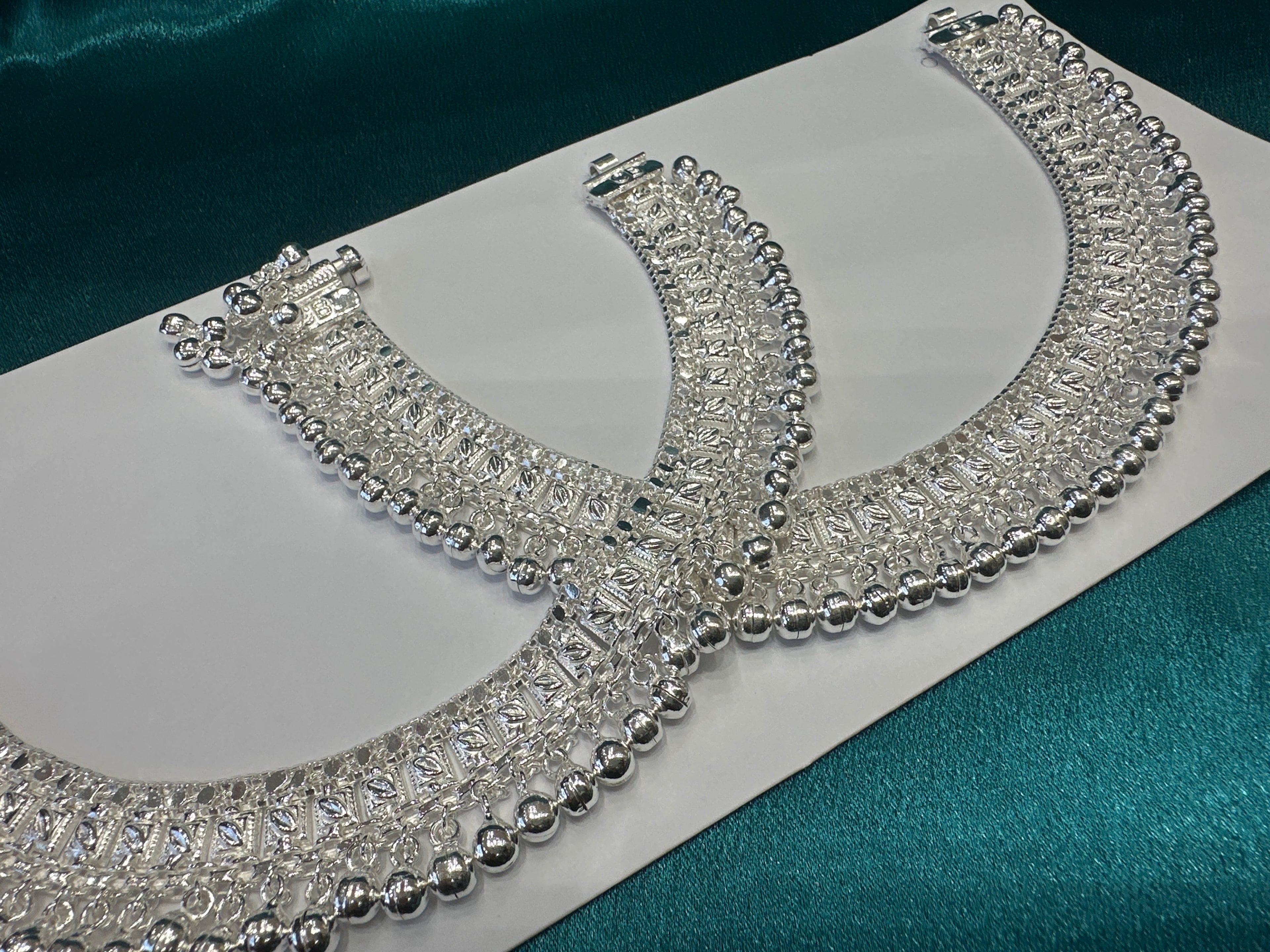 Women’s Fancy/Traditional Silver Anklet