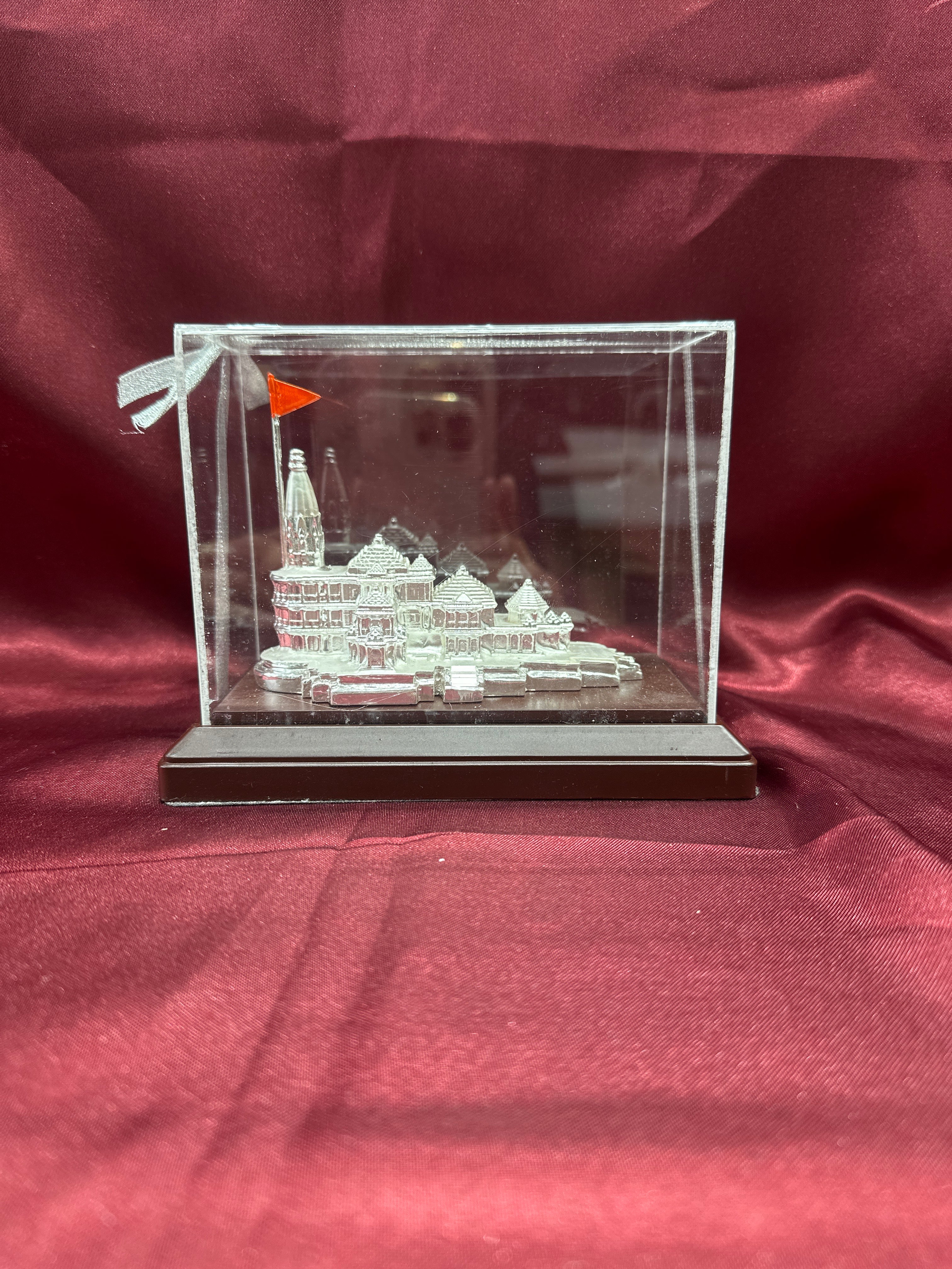 Pure Silver Ram Mandir Idol (Murti)