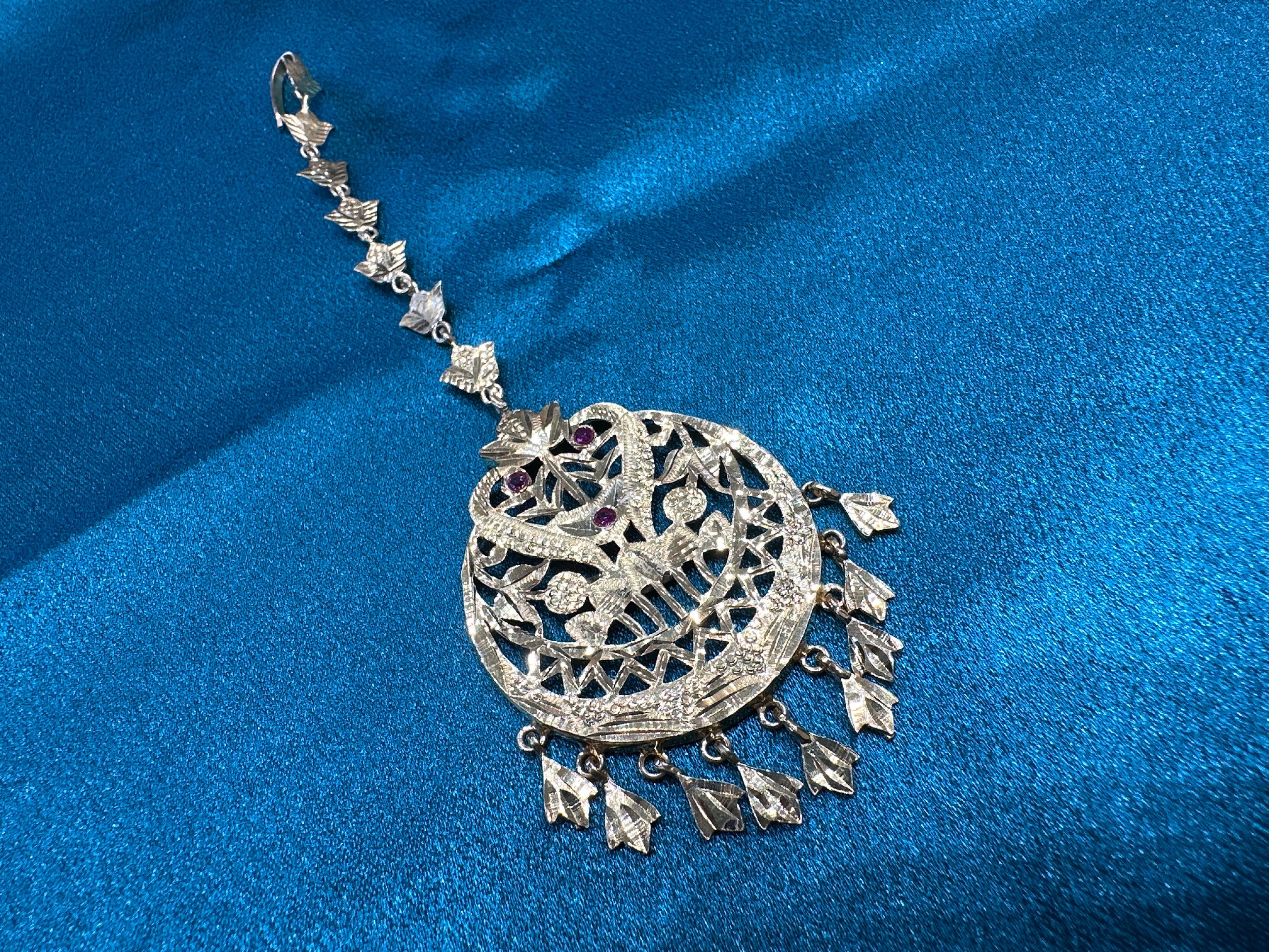 Silver Tikka with Gold plating