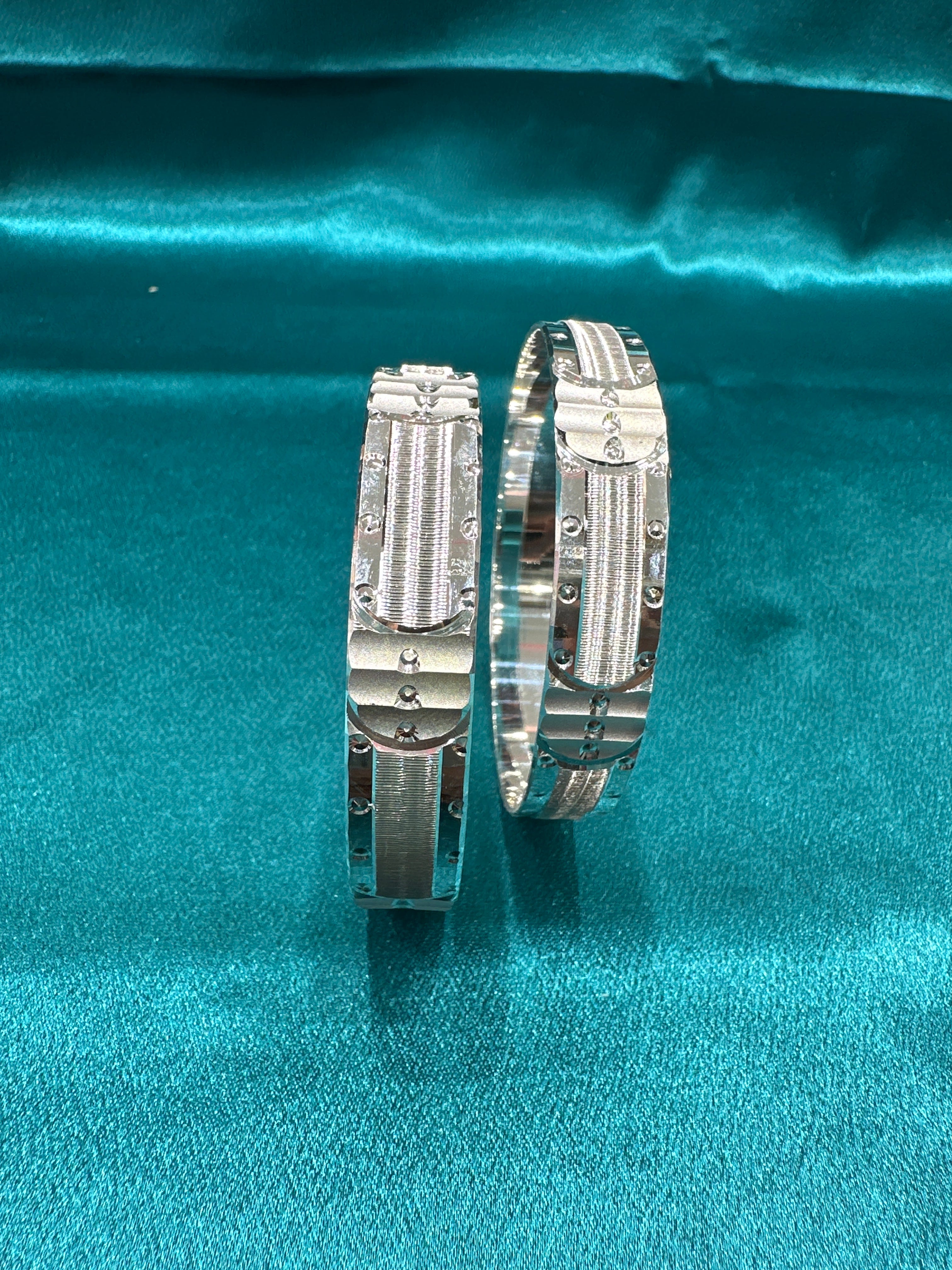 Designer Silver Bangles