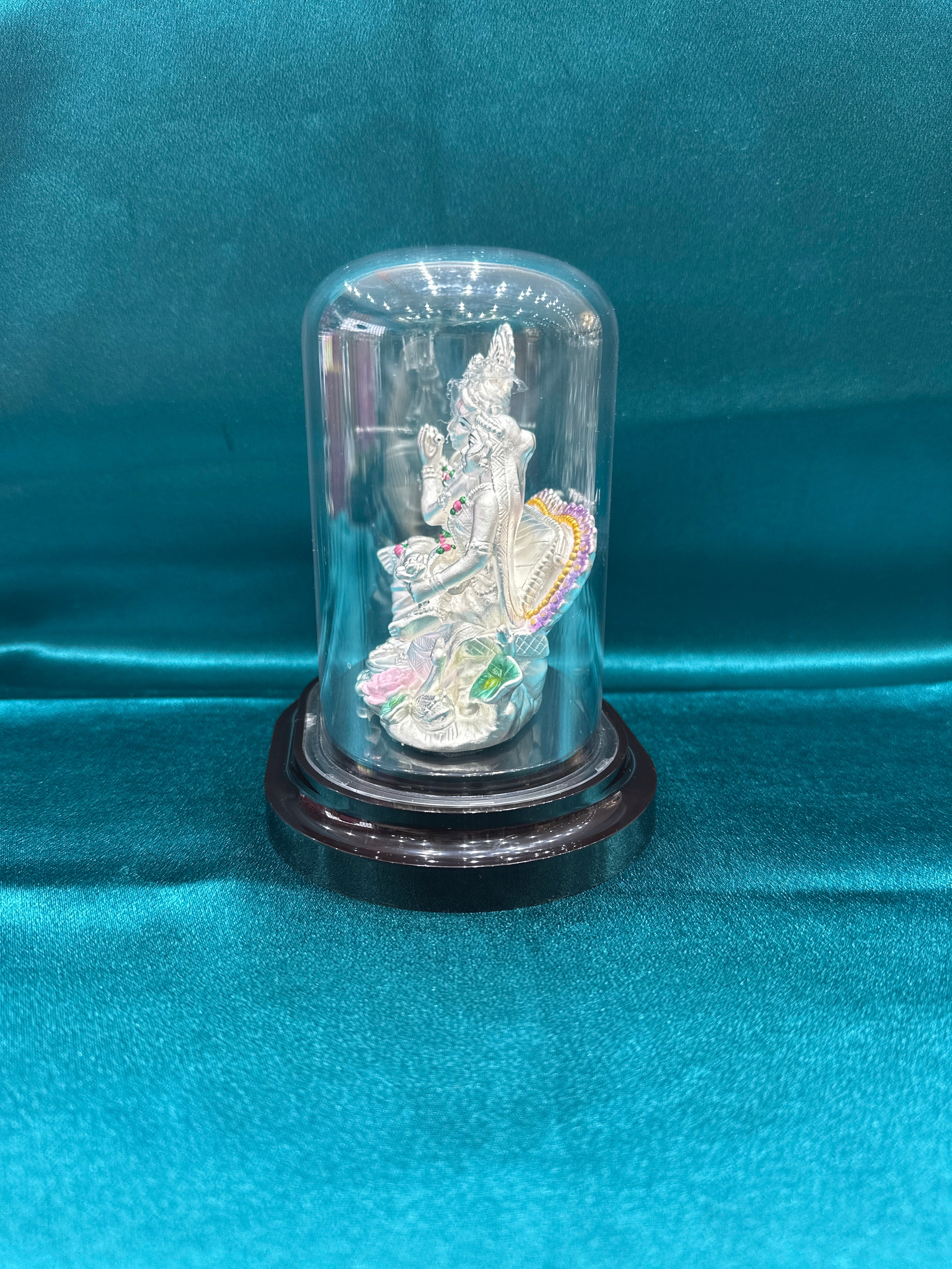 Pure Silver Radha Krishna Ji Idol (Murti)