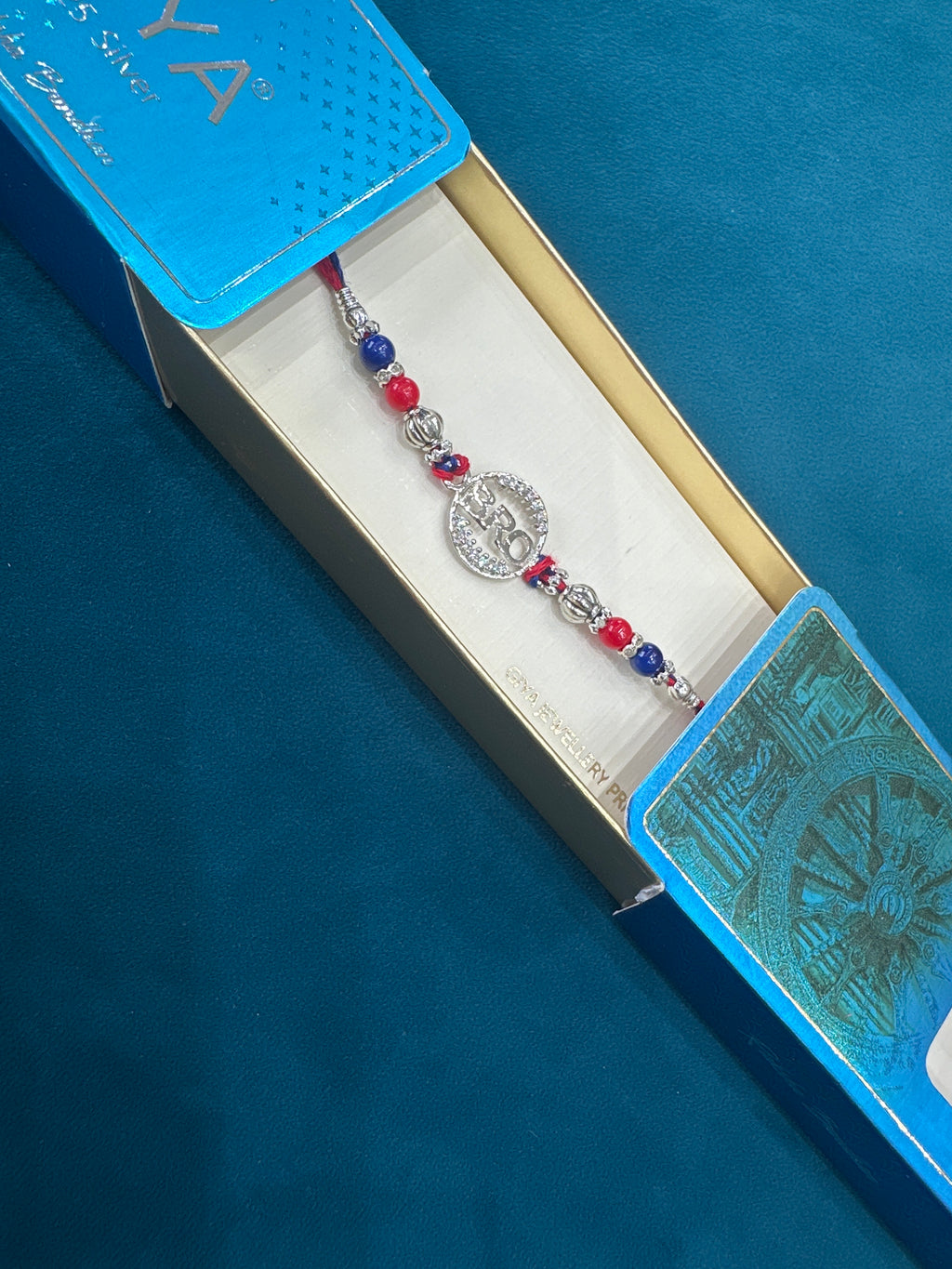 Silver Fancy Rakhi