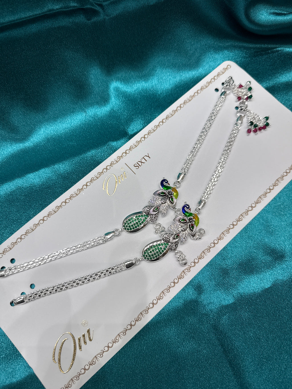 Women’s Fancy/Designer Silver Anklet