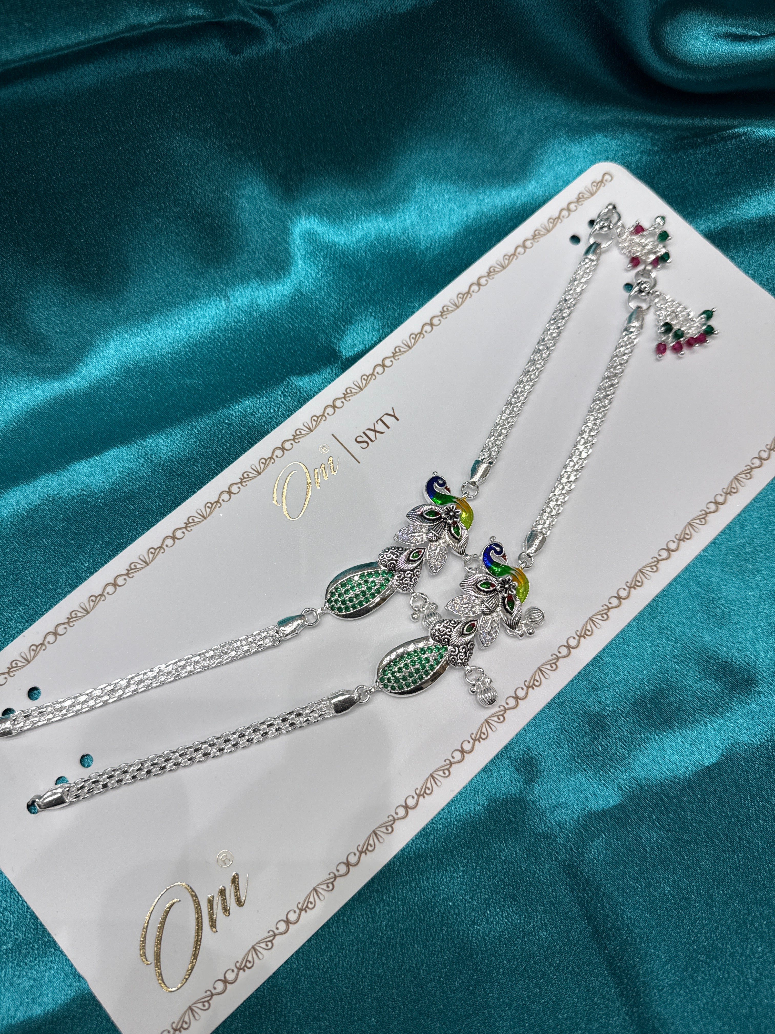 Women’s Fancy/Designer Silver Anklet