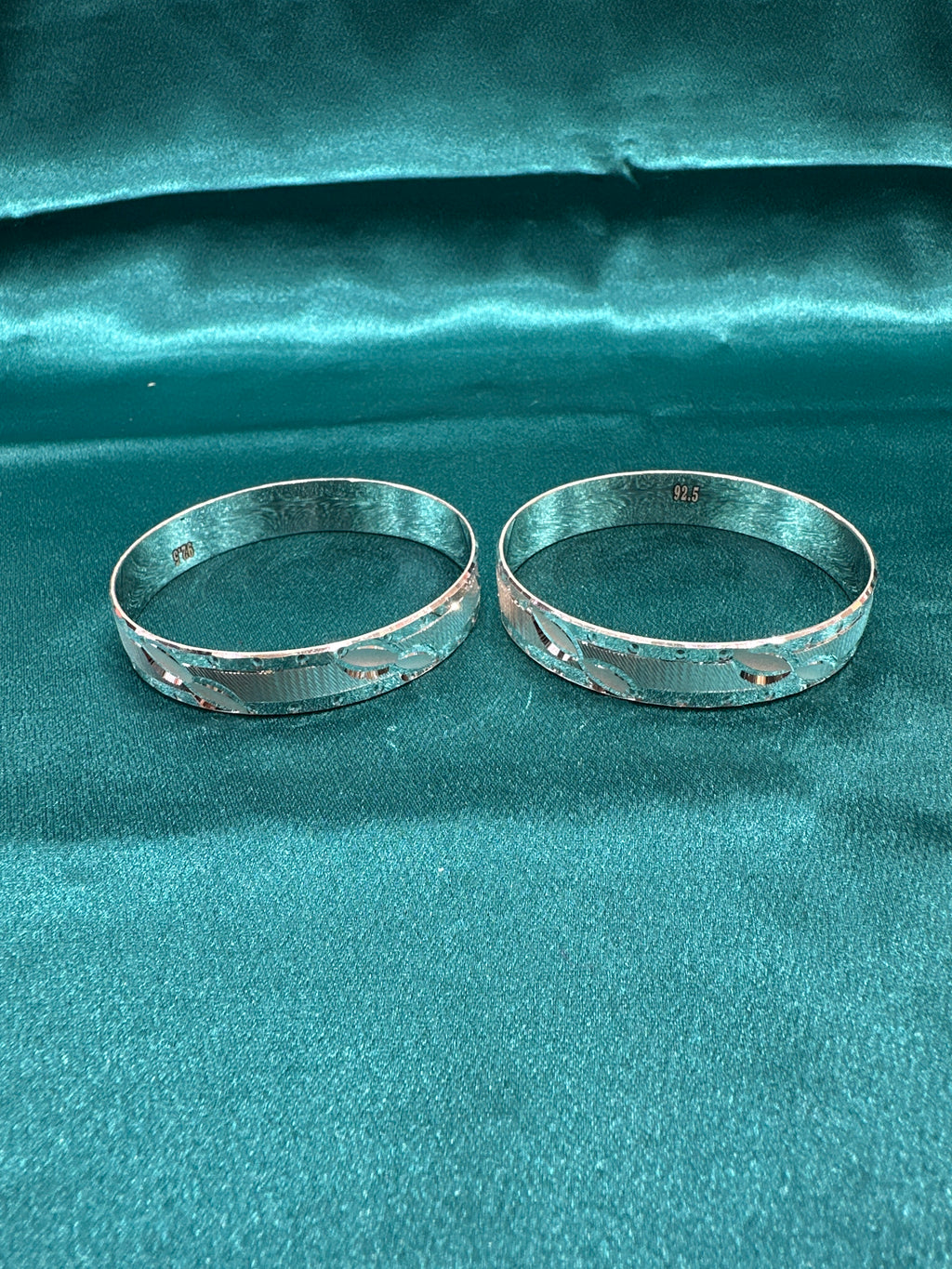 Designer Silver Bangles
