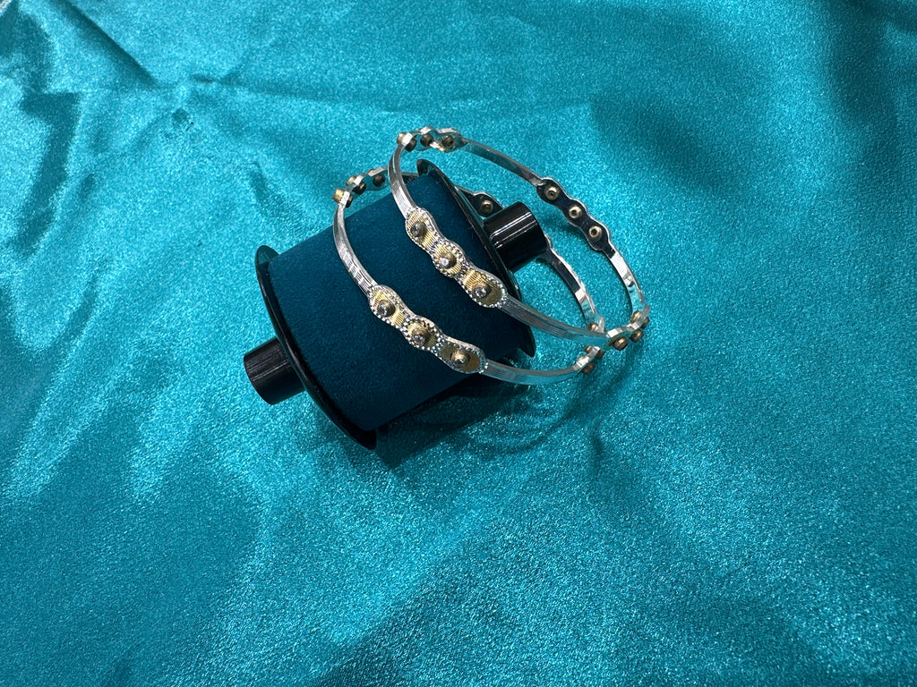 Designer Silver Bangles