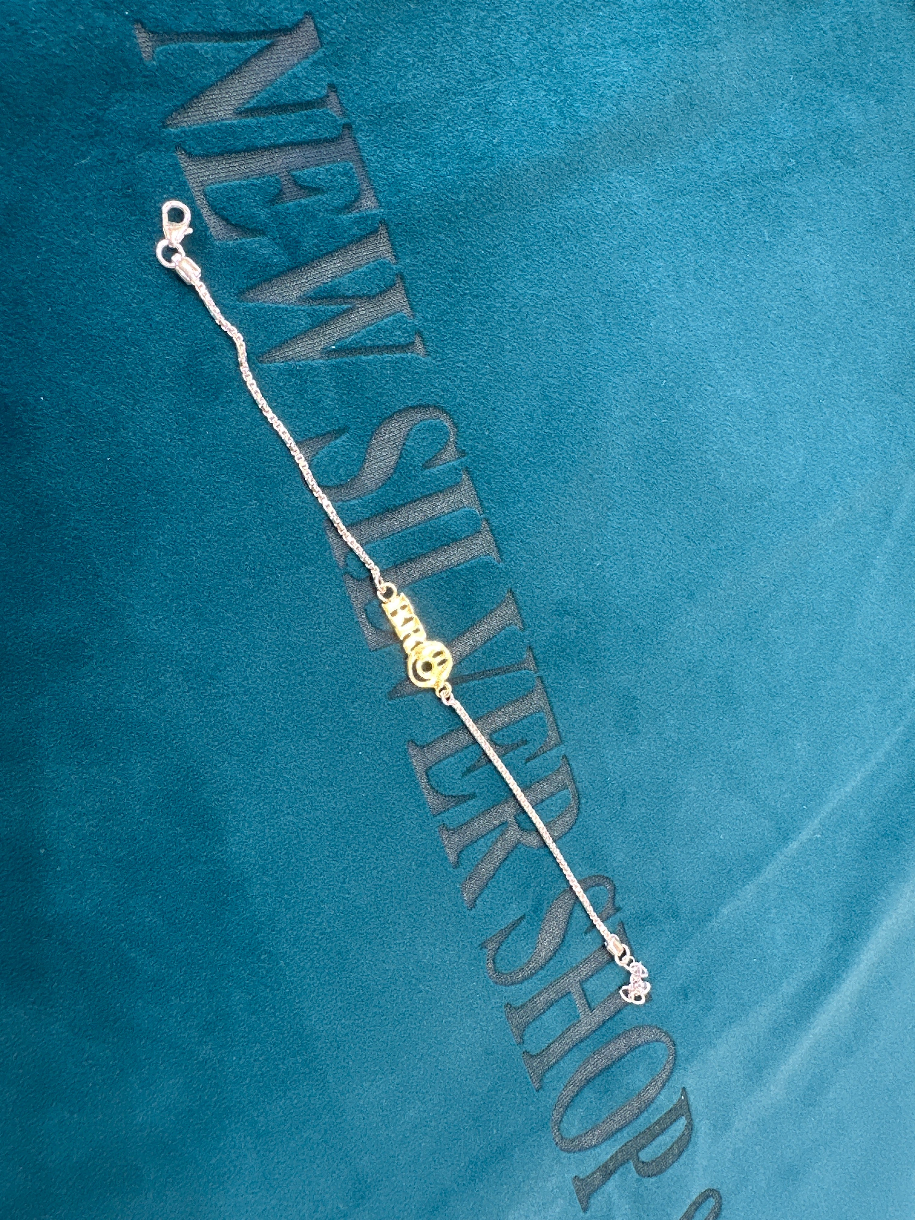 Silver Fancy Rakhi