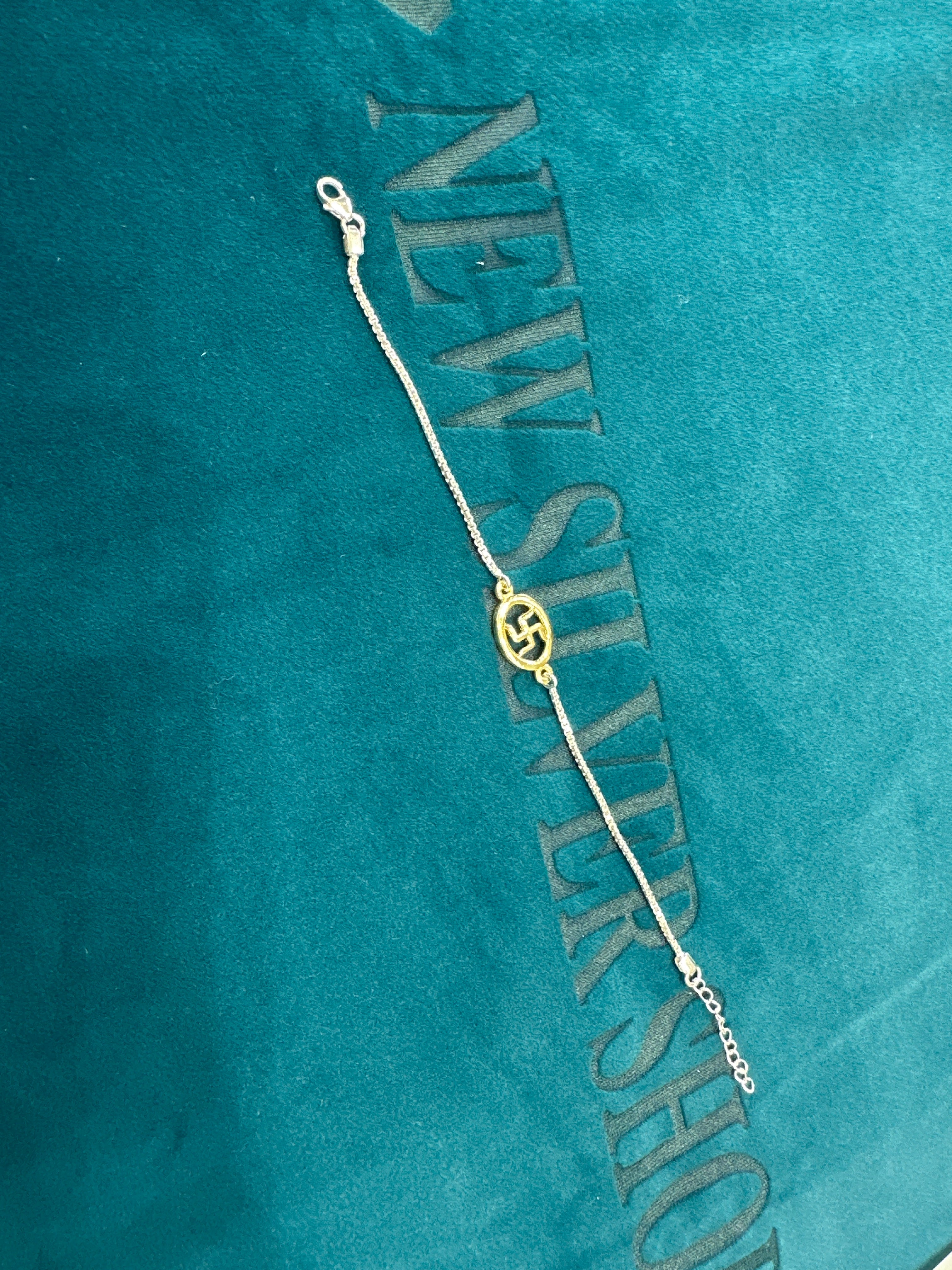 Silver Fancy Rakhi