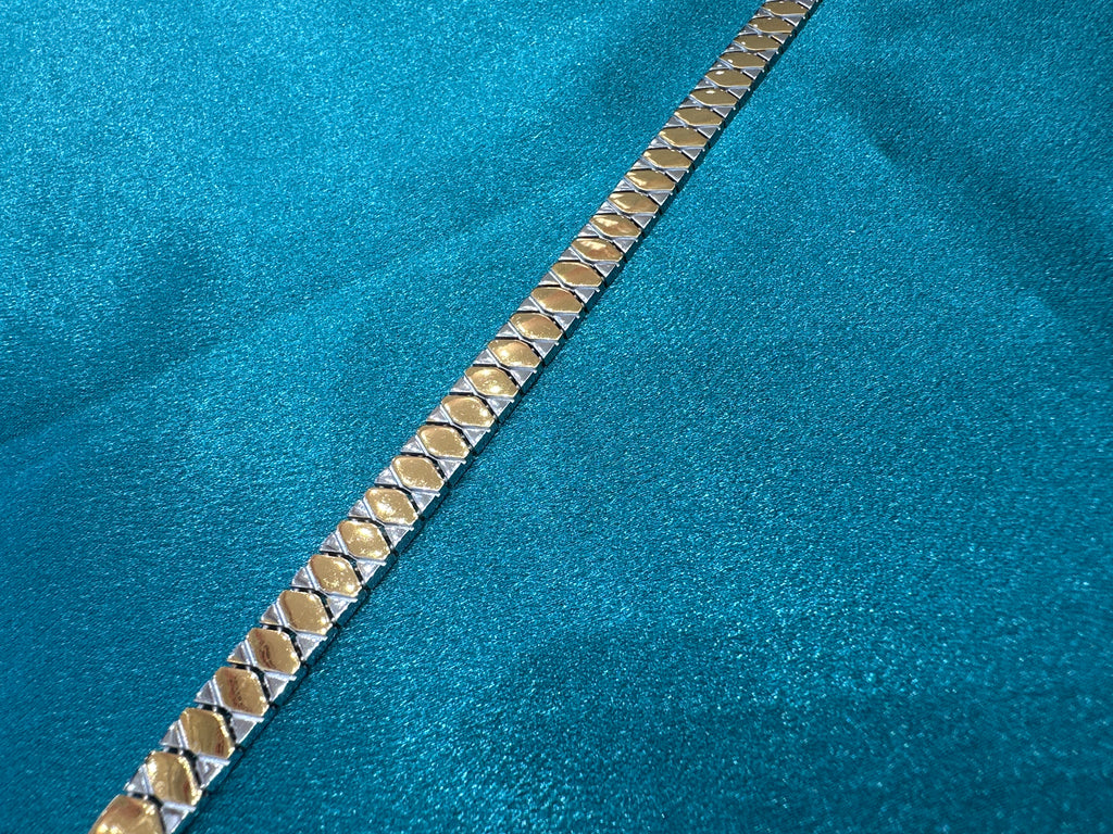 Men’s Designer Silver Bracelet (8mm)