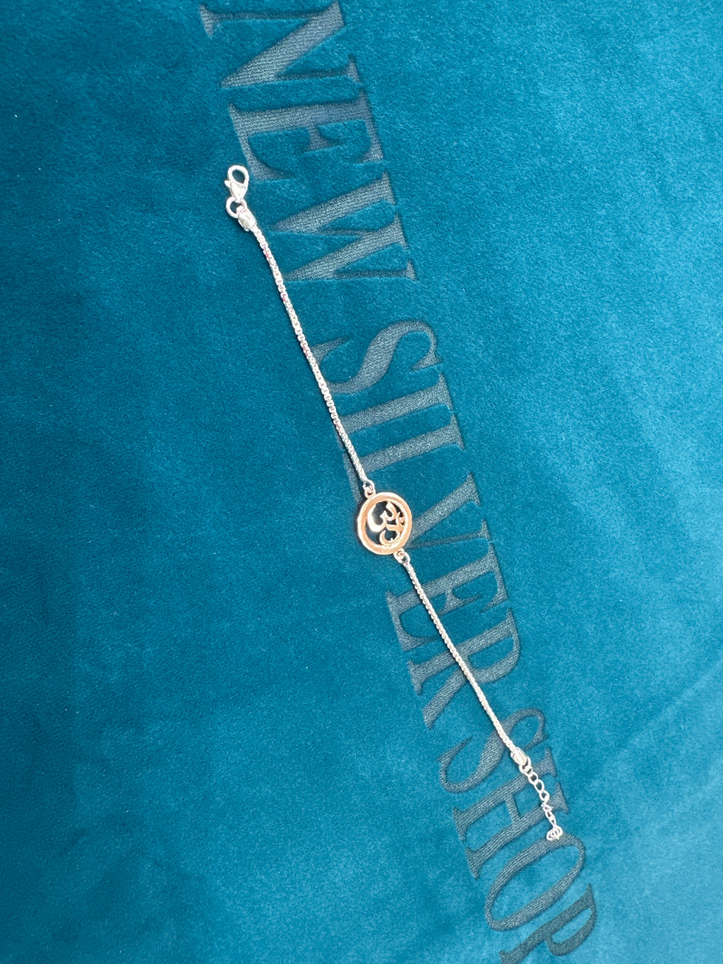 Silver Fancy Rakhi