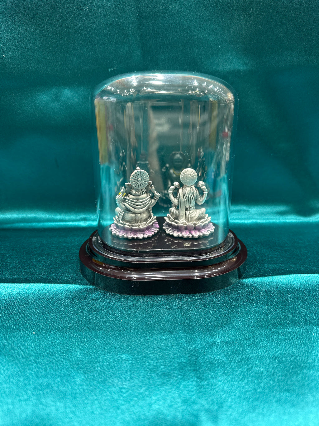 Pure Silver  Lakshmi Ganesh Ji Idol (Murti)