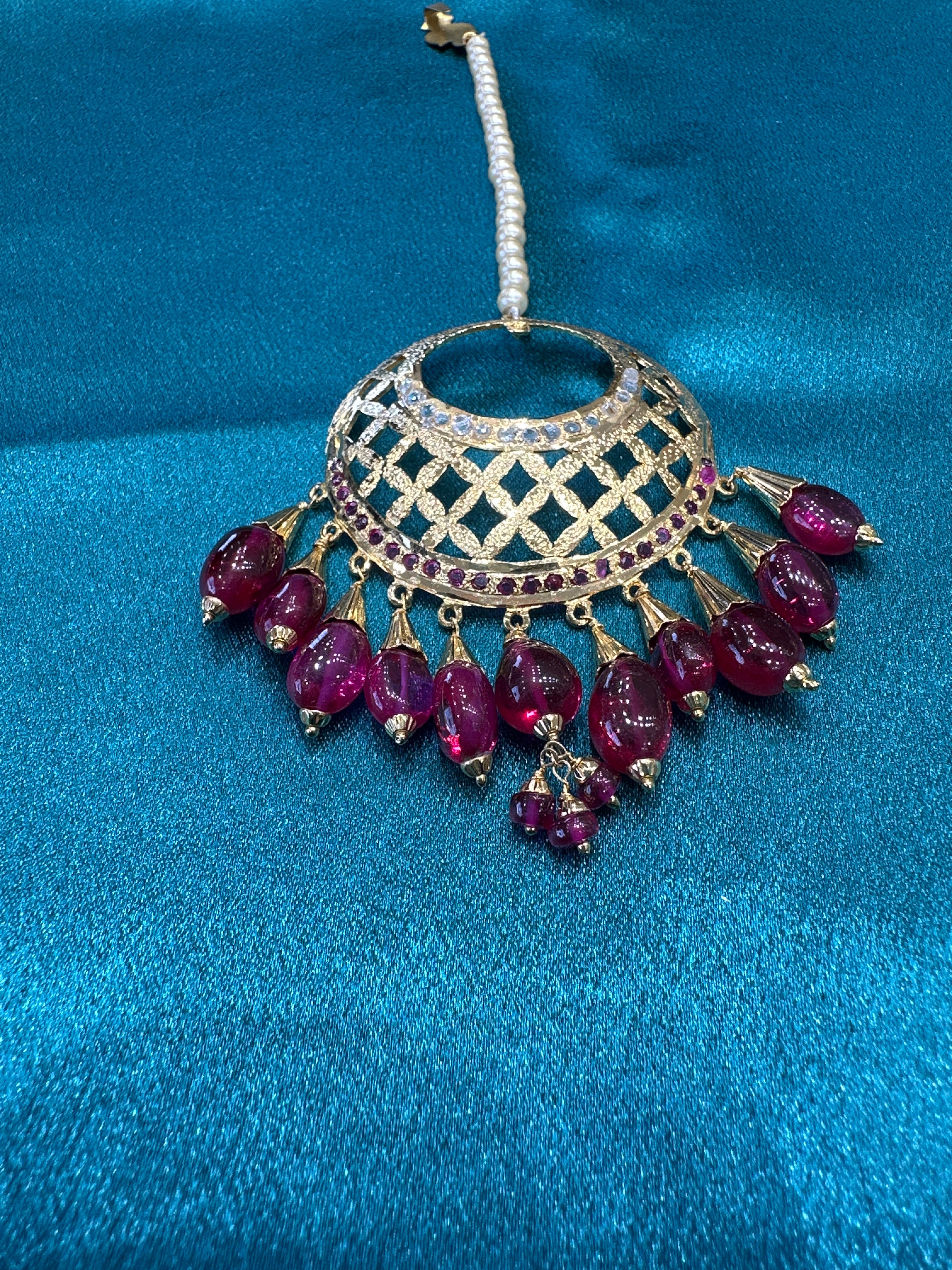 Silver Tikka with Gold plating
