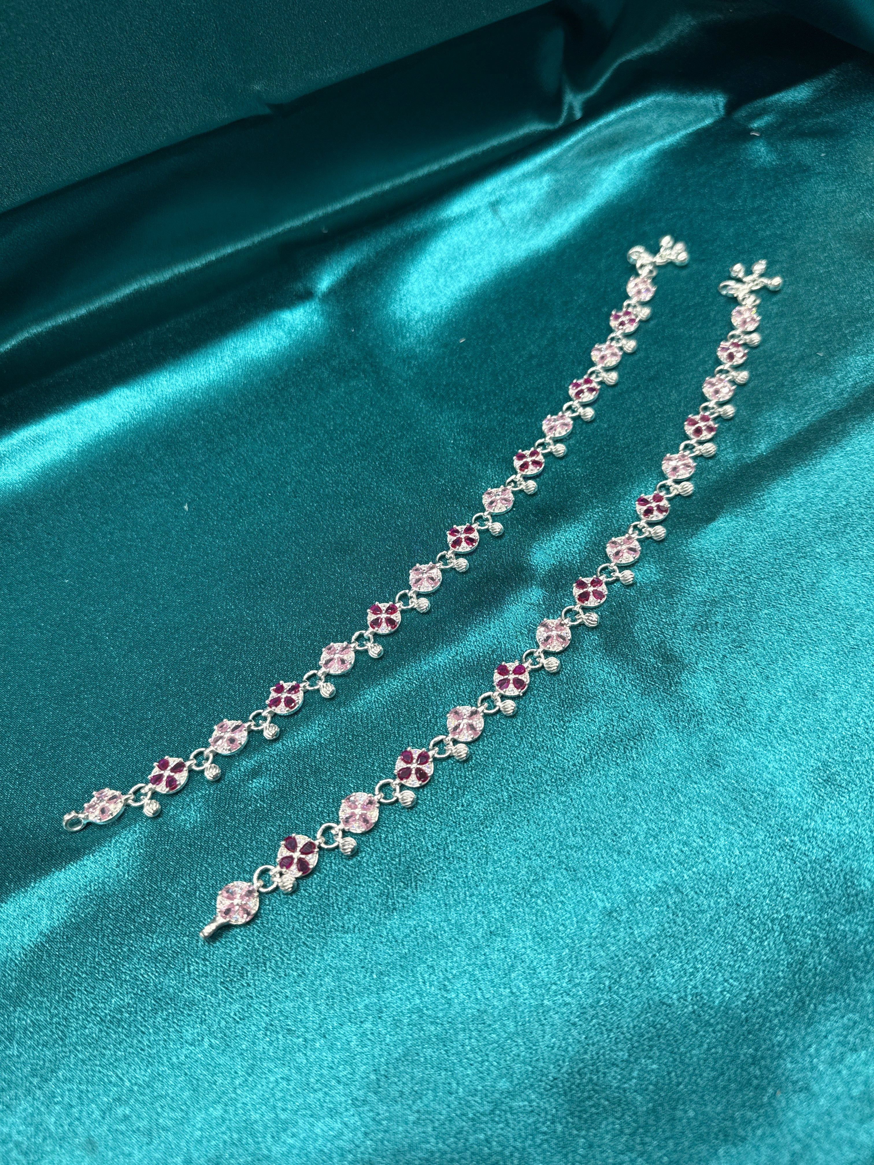 Women’s Fancy/Traditional Silver Anklet