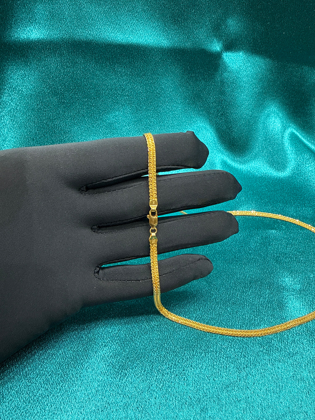 22K Gold Chain (Snake Design)