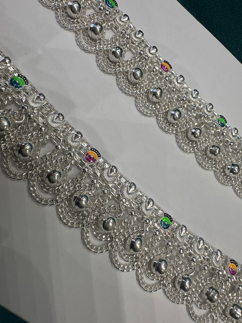 Women’s Fancy/Traditional Silver Anklet