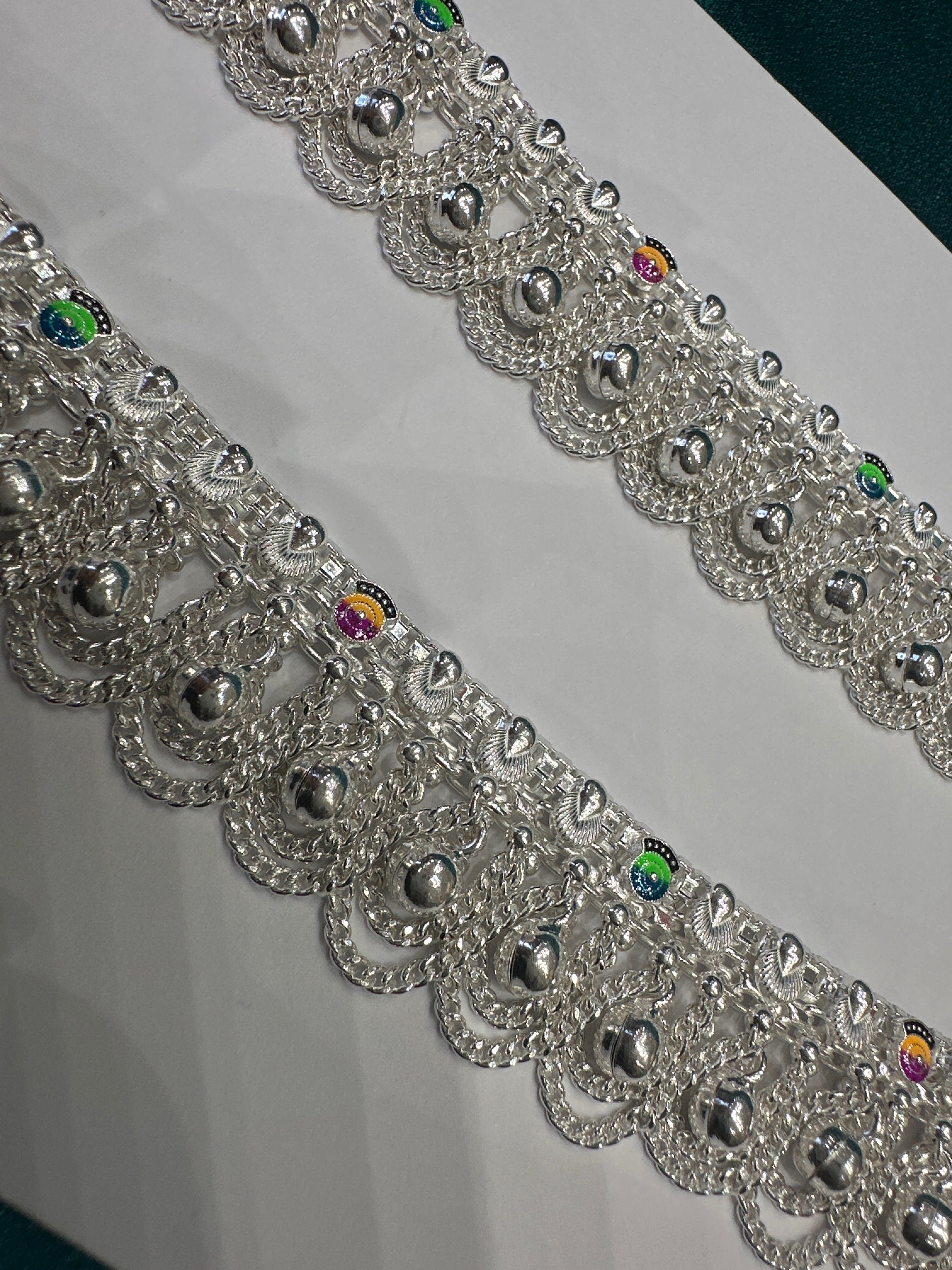 Women’s Fancy/Traditional Silver Anklet