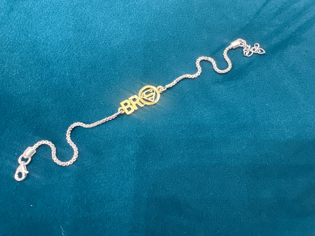 Silver Fancy Rakhi