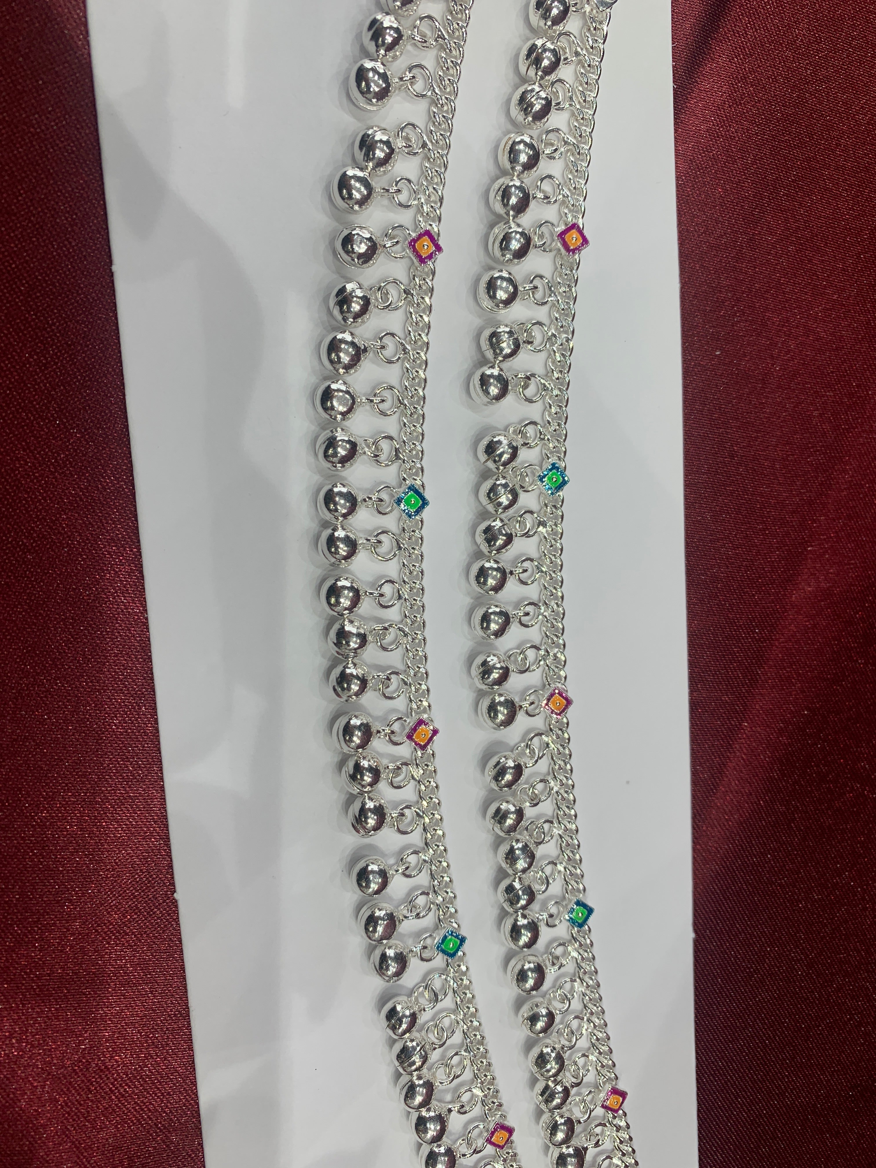 Women’s Fancy/Traditional Silver Anklet