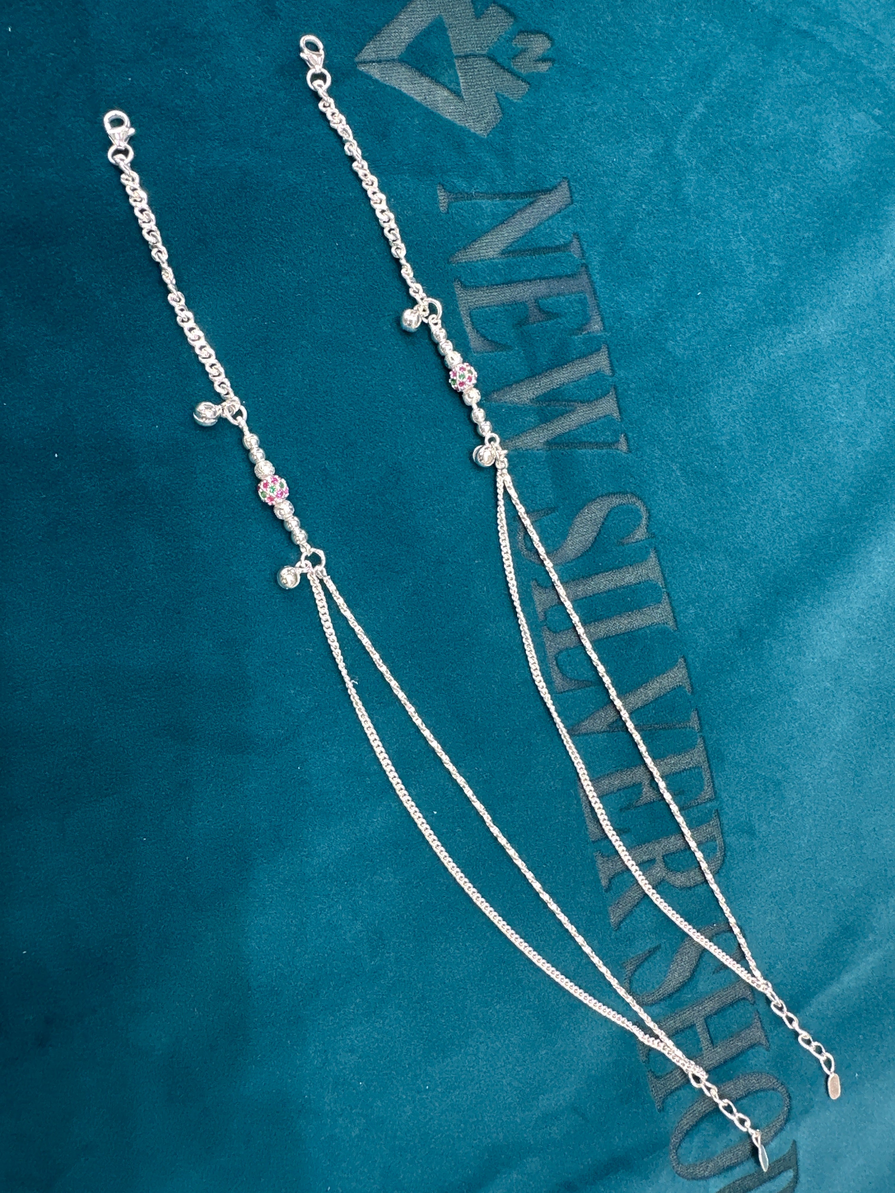 Women’s Fancy/Traditional Silver Anklet