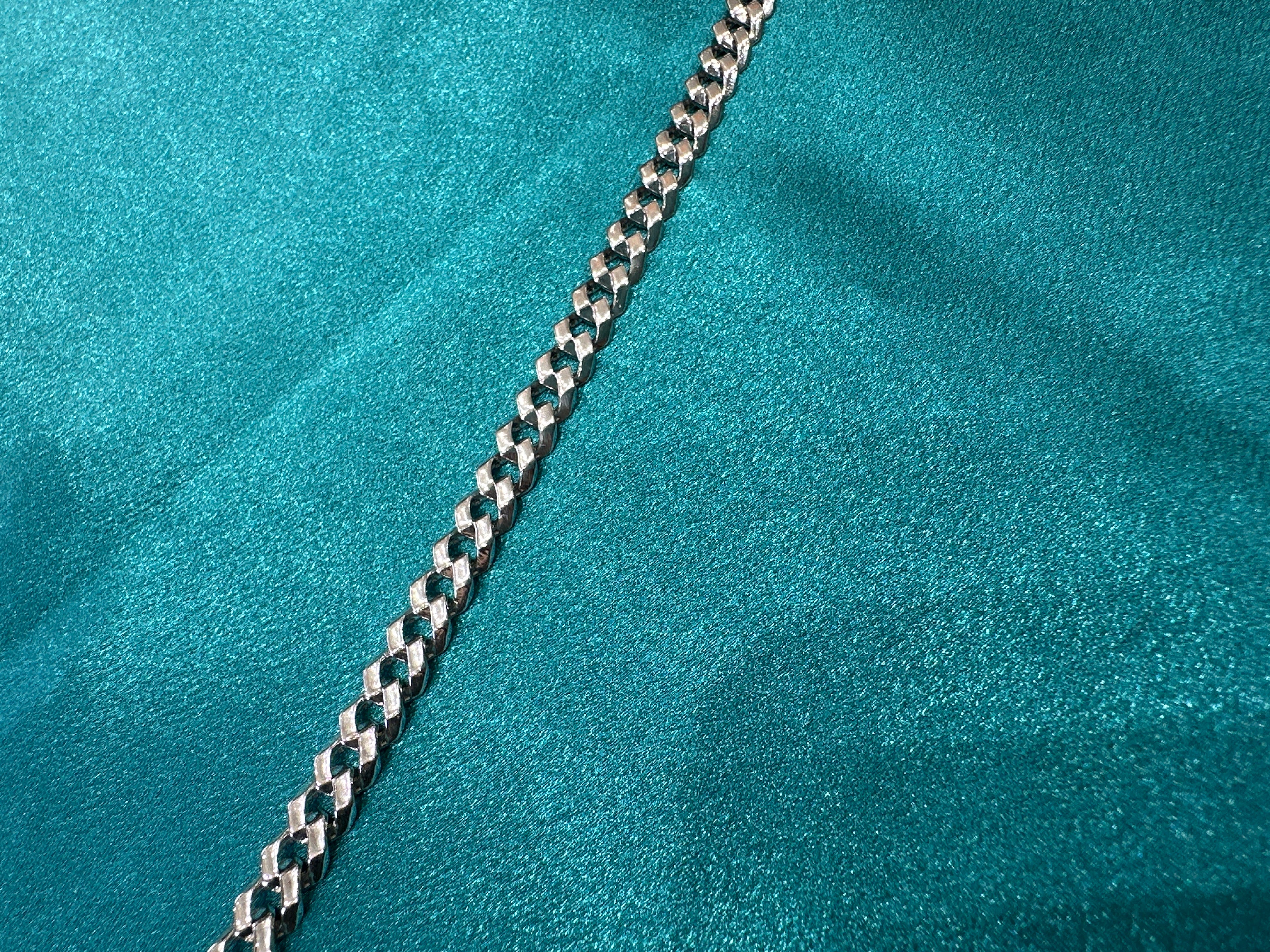 Men’s Designer Silver Bracelet (8mm)