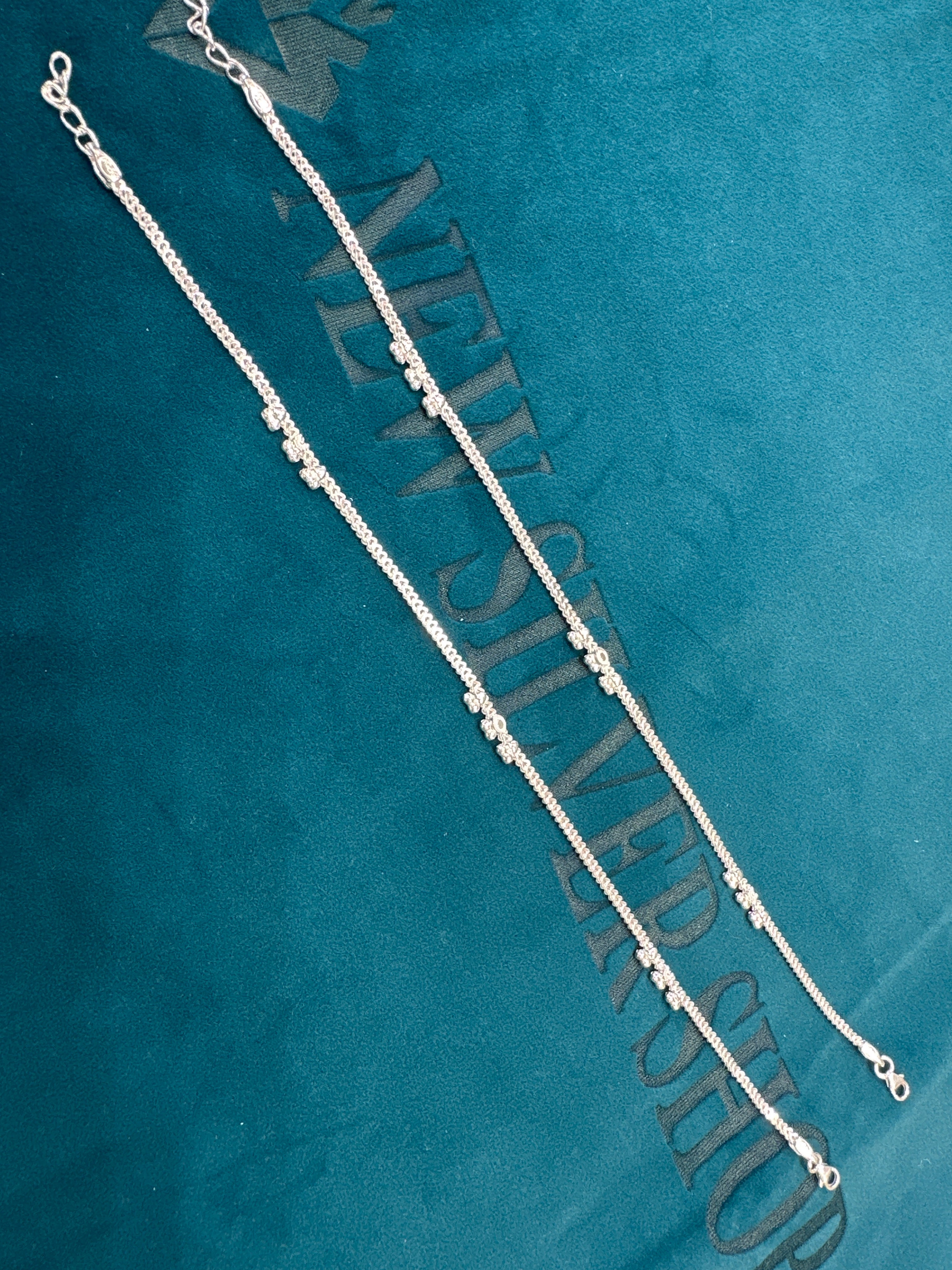 Women’s Fancy/Traditional Silver Anklet