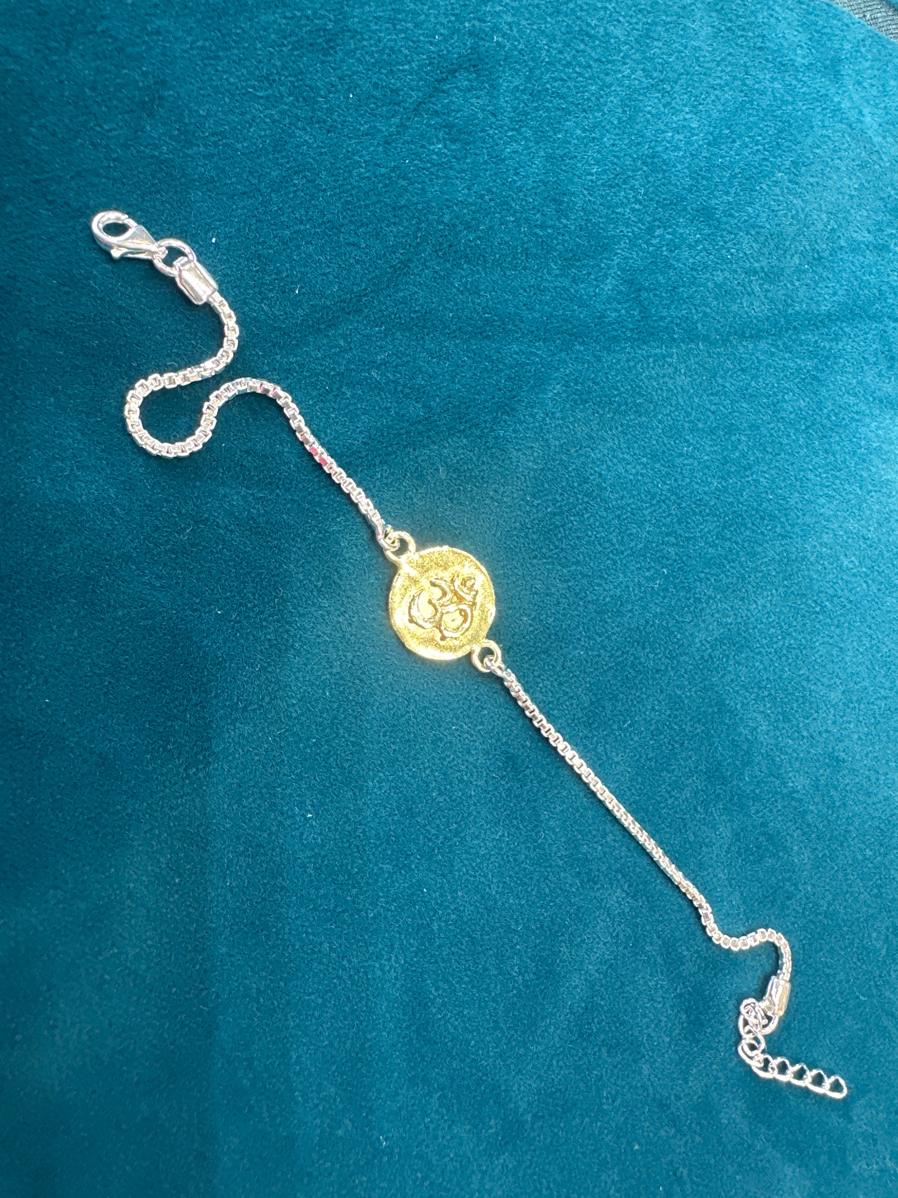 Silver Fancy Rakhi