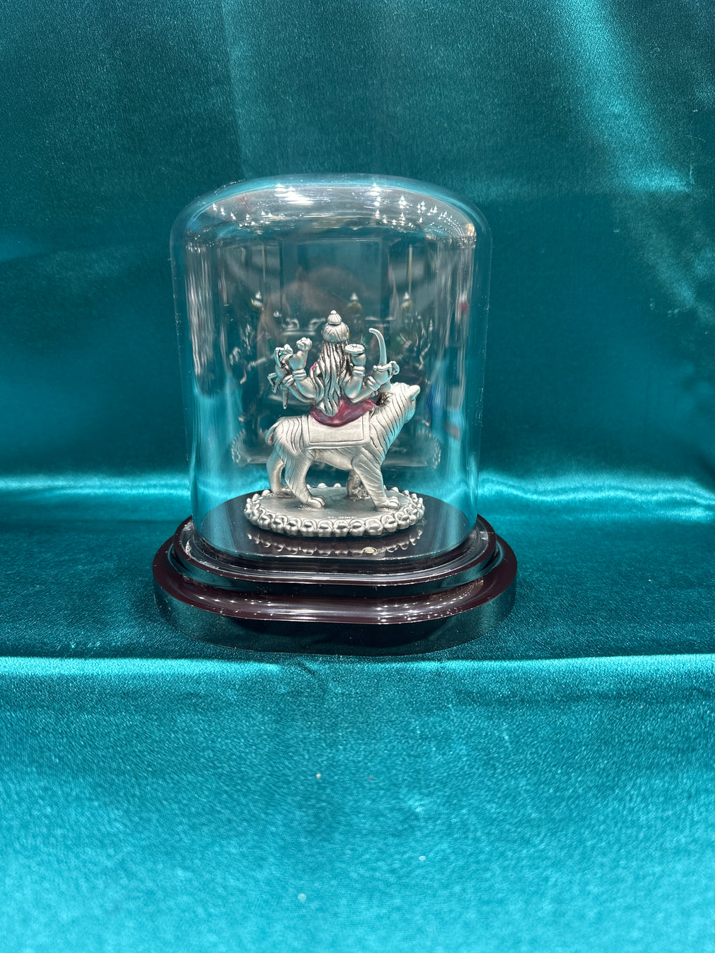 Pure Silver Ambe Mata Ji Idol (Murti)