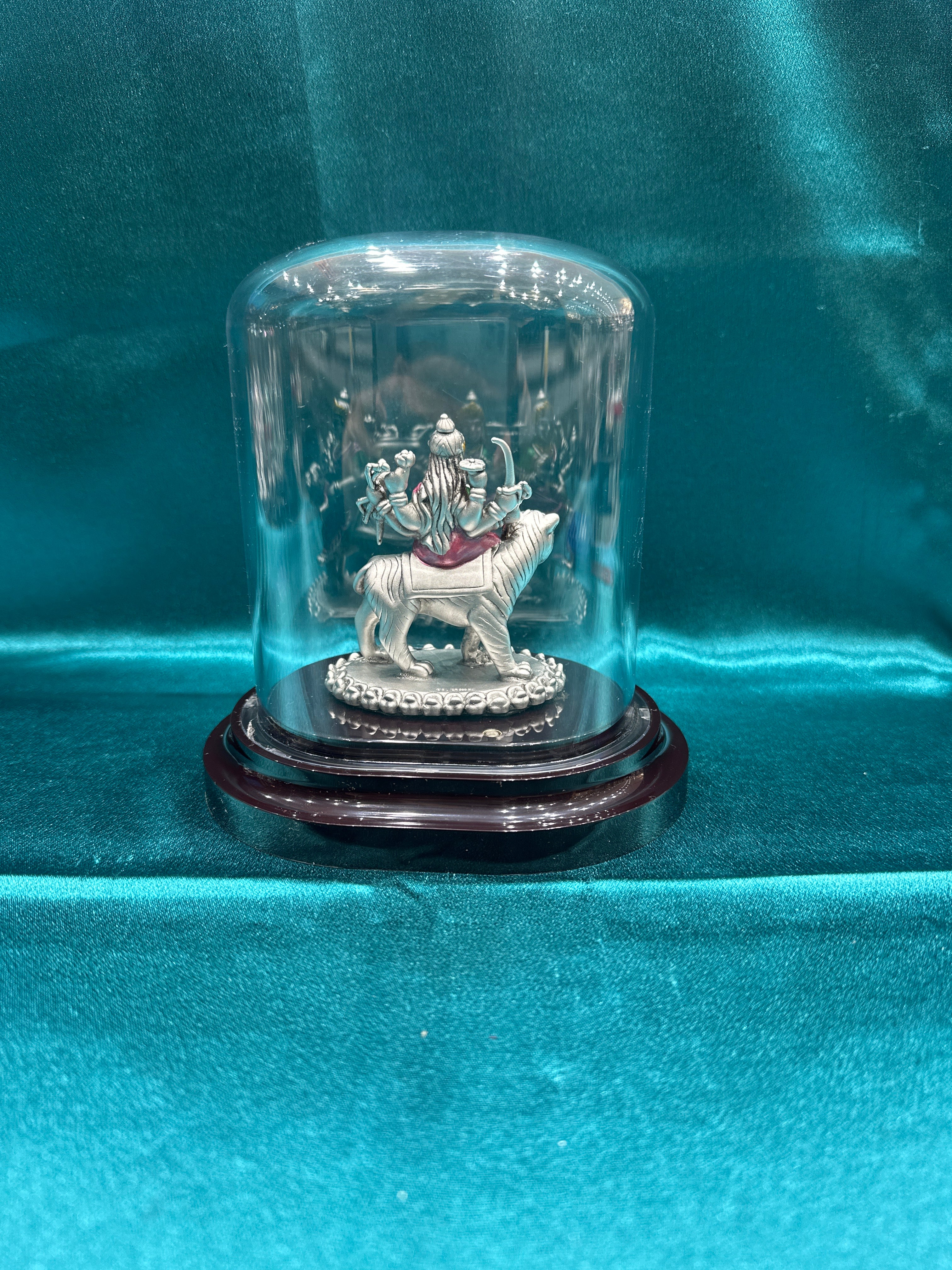 Pure Silver Ambe Mata Ji Idol (Murti)