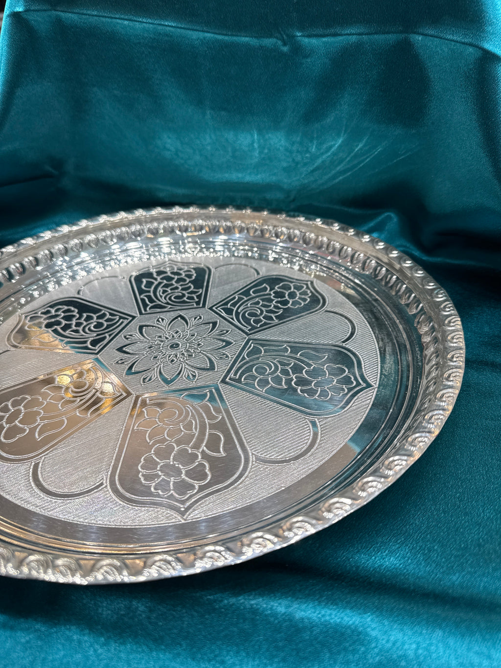 Designer Silver Plate (12 inch)