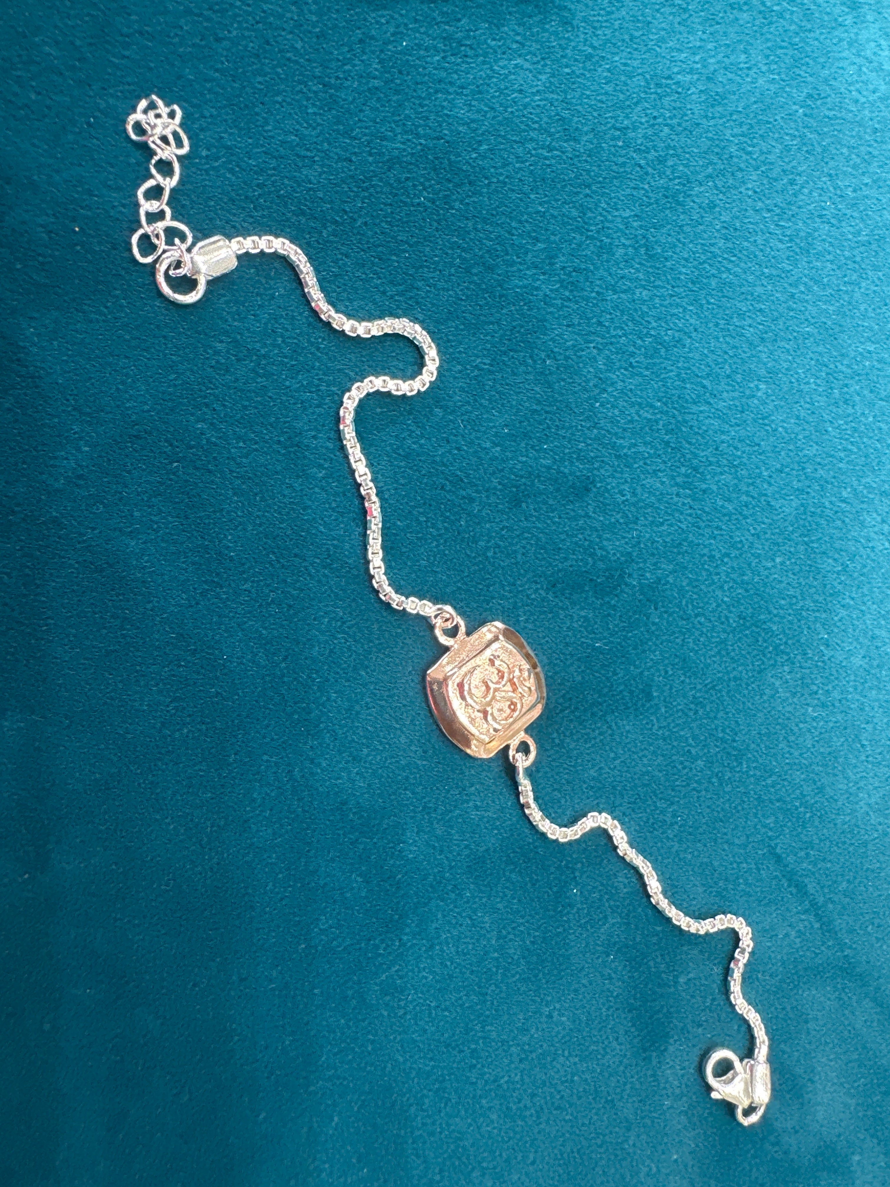 Silver Fancy Rakhi