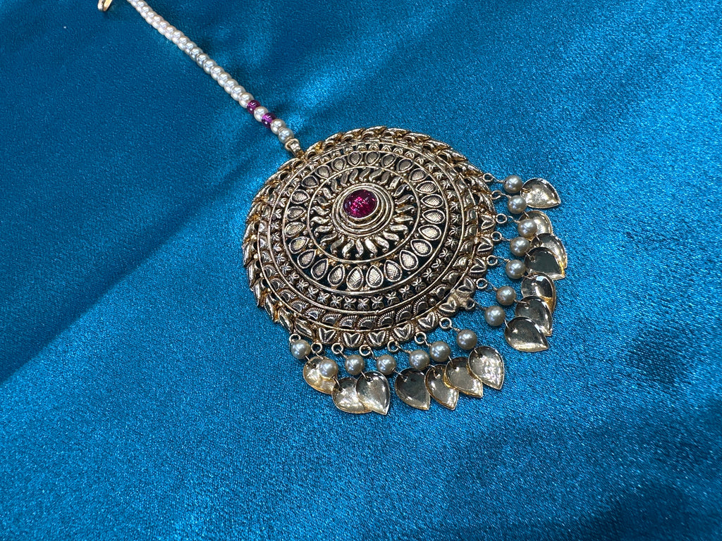 Silver Tikka with Gold plating