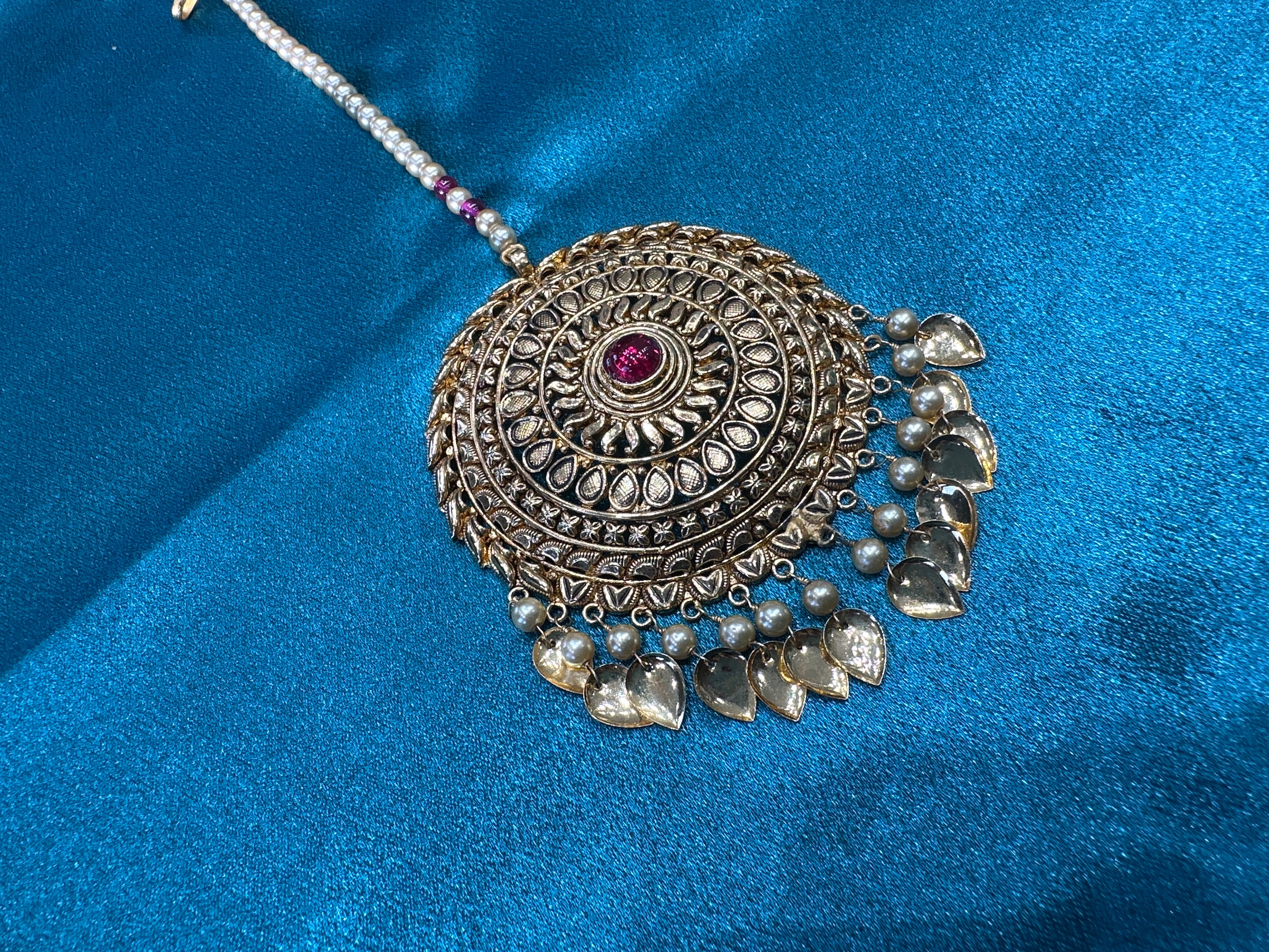 Silver Tikka with Gold plating