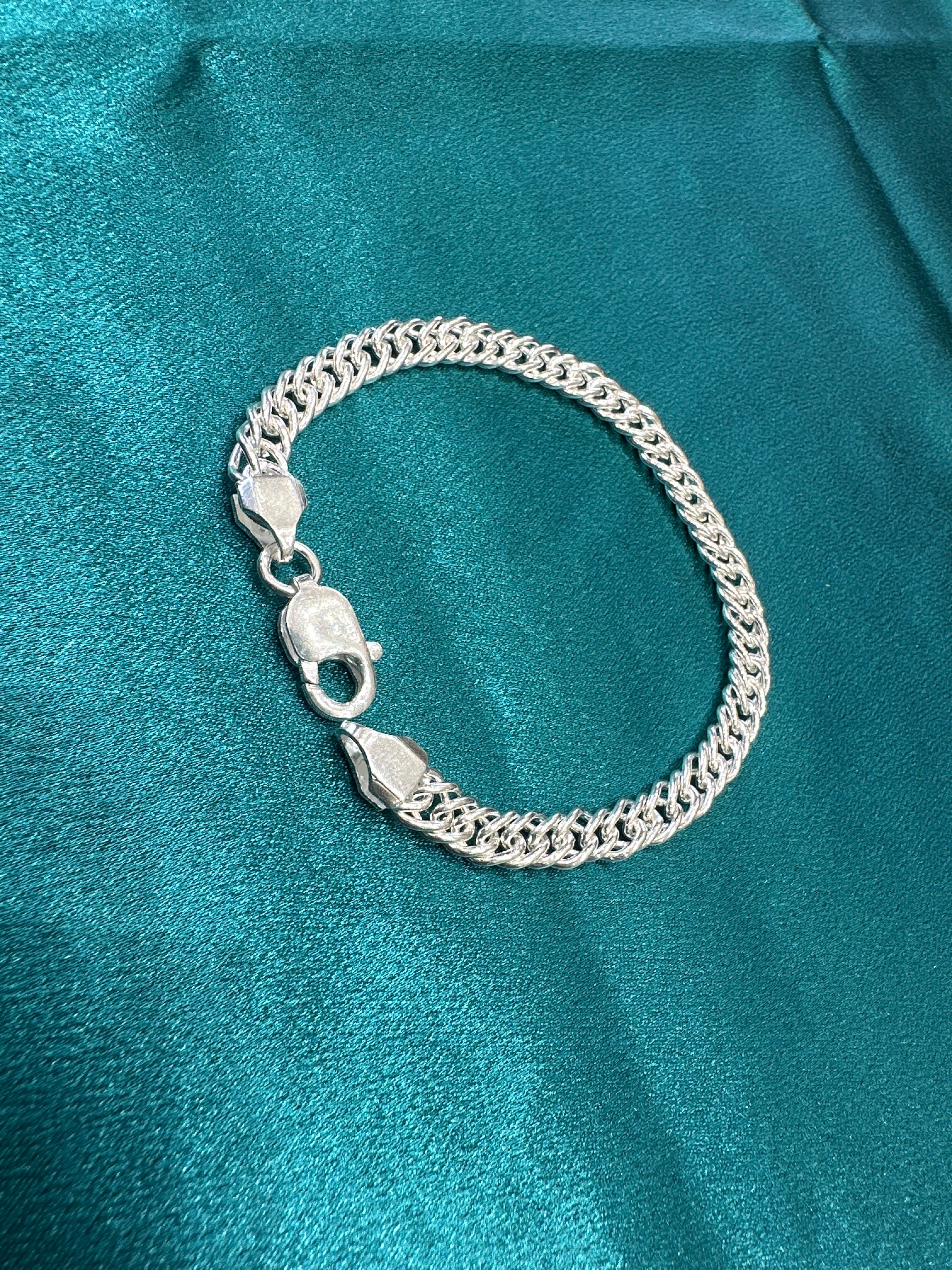 Men’s Designer Silver Bracelet (7mm)