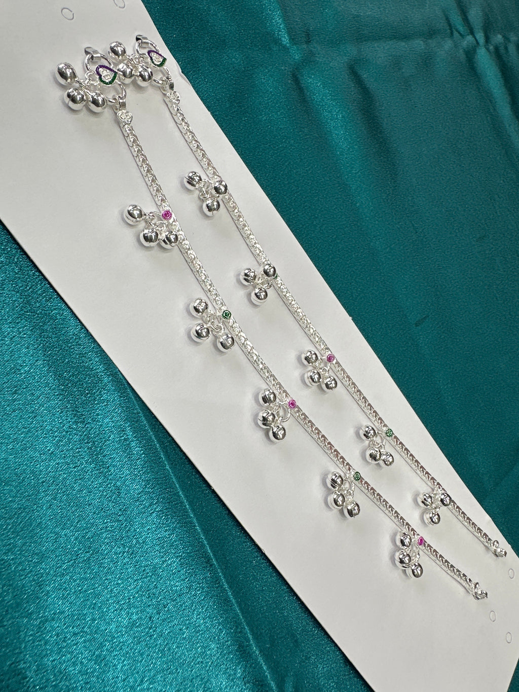 Women’s Fancy/Traditional Silver Anklet