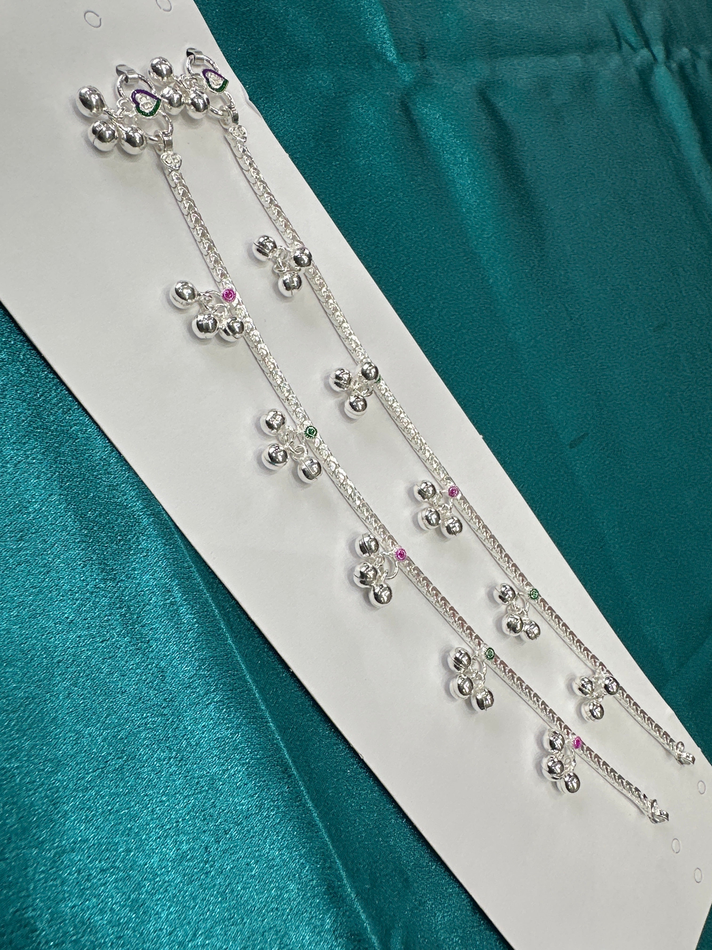 Women’s Fancy/Traditional Silver Anklet