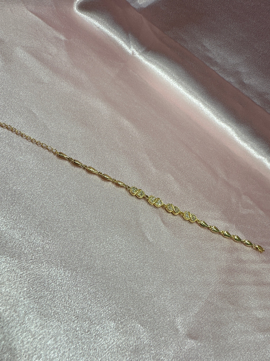 Women’s Fancy Silver Gold plated 925 Bracelet