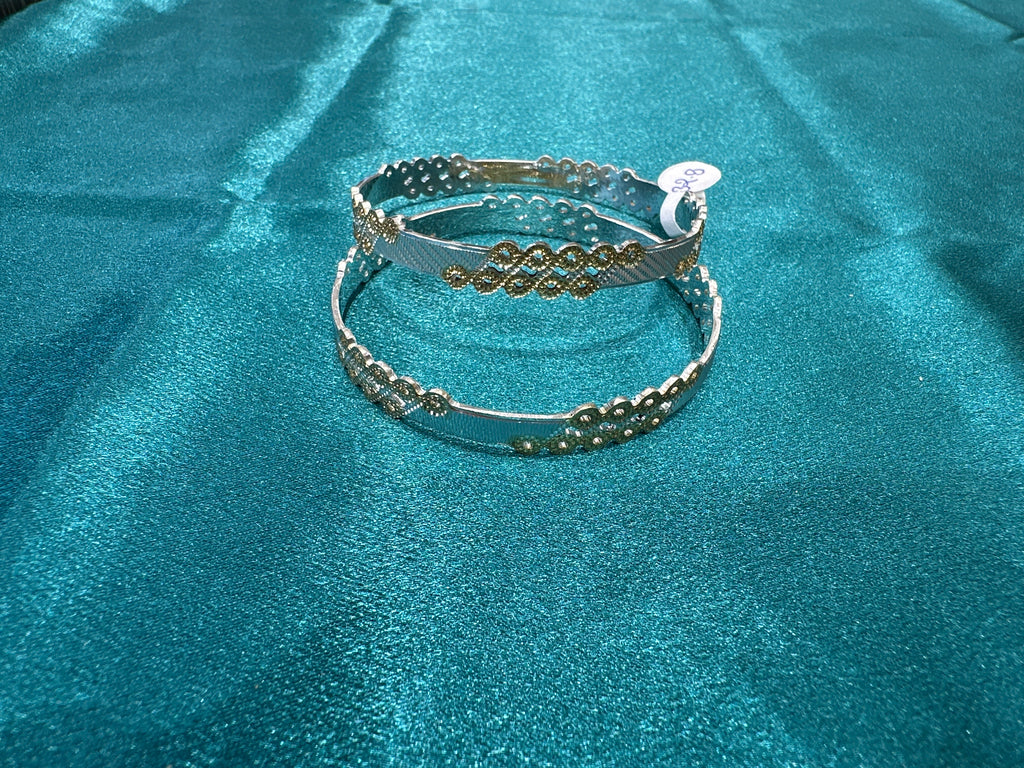 Designer Silver Bangles