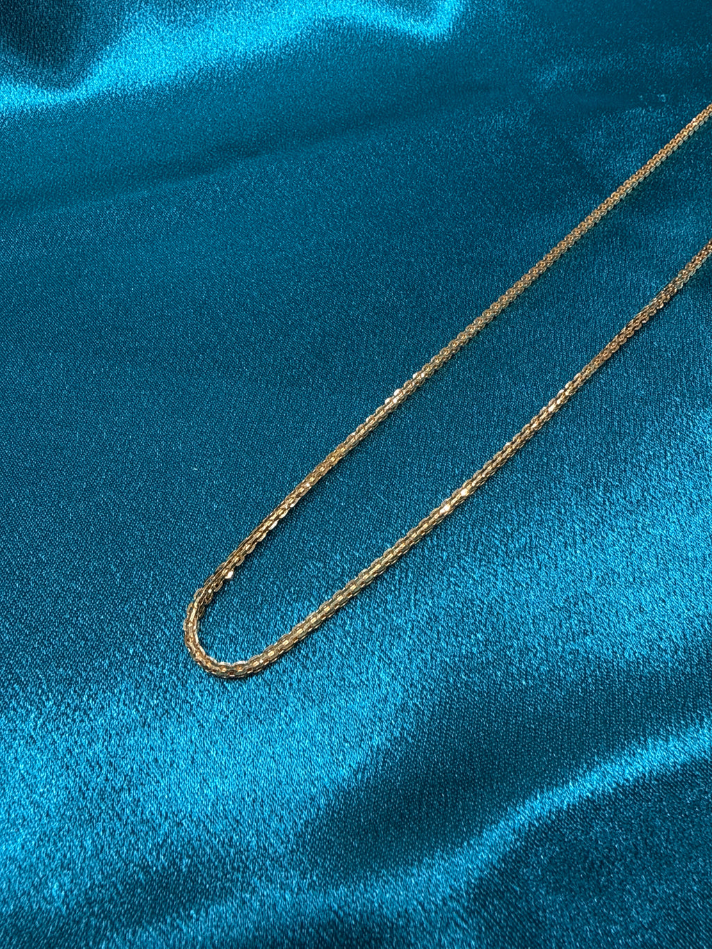 22K Gold Chain (Paperclip Design)