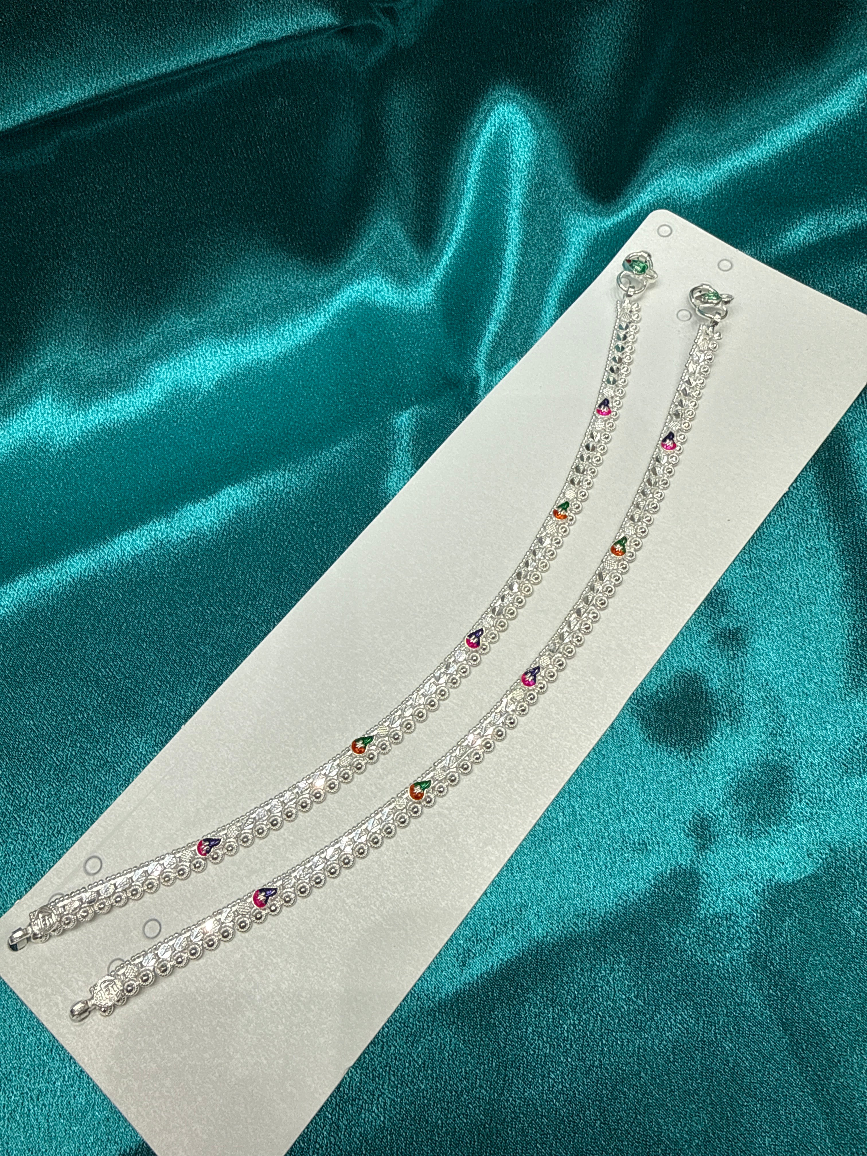 Women’s Fancy/Traditional Silver Anklet