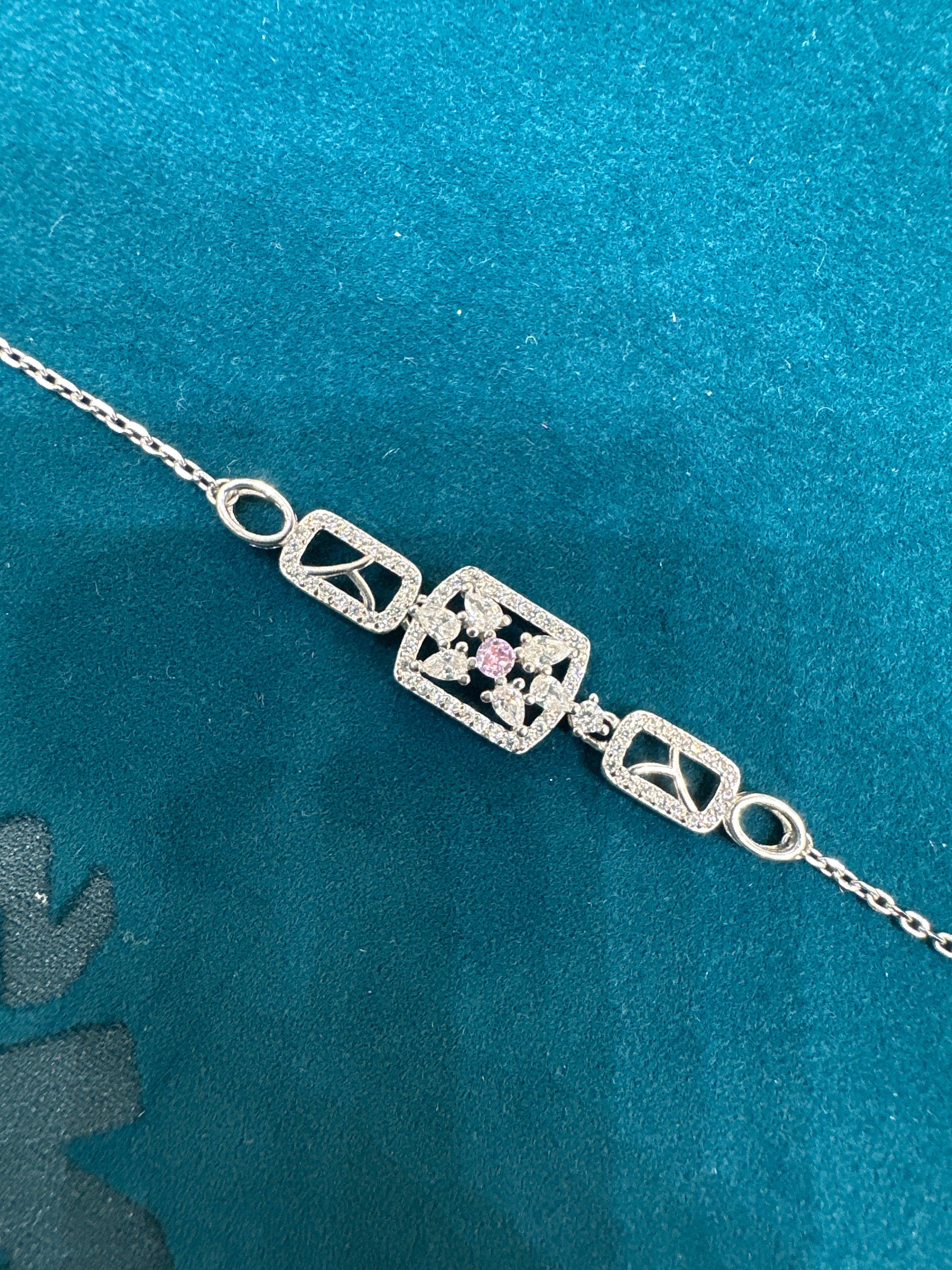 Women’s Fancy Silver 925 Bracelet