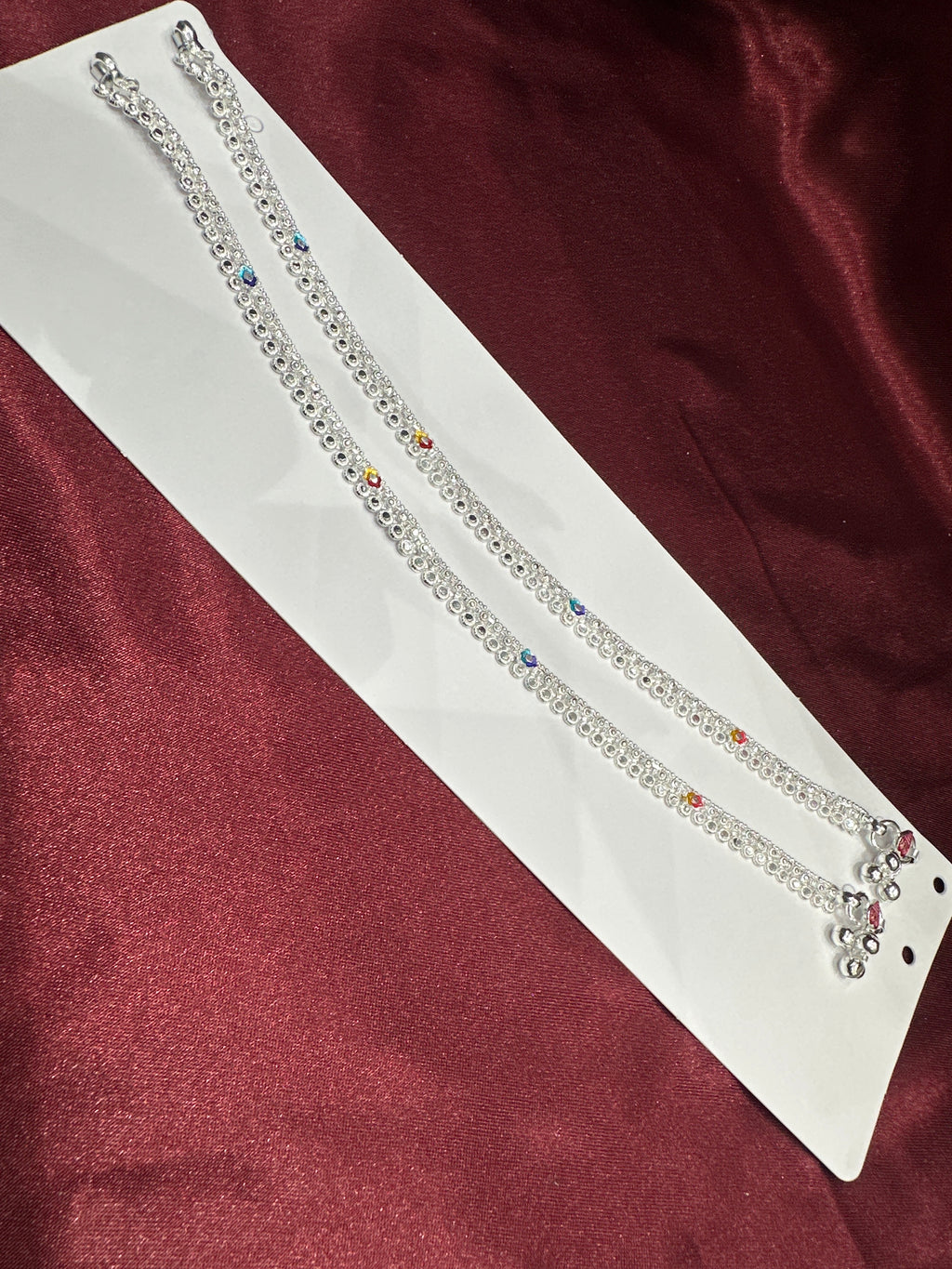 Women’s Fancy/Traditional Silver Anklet
