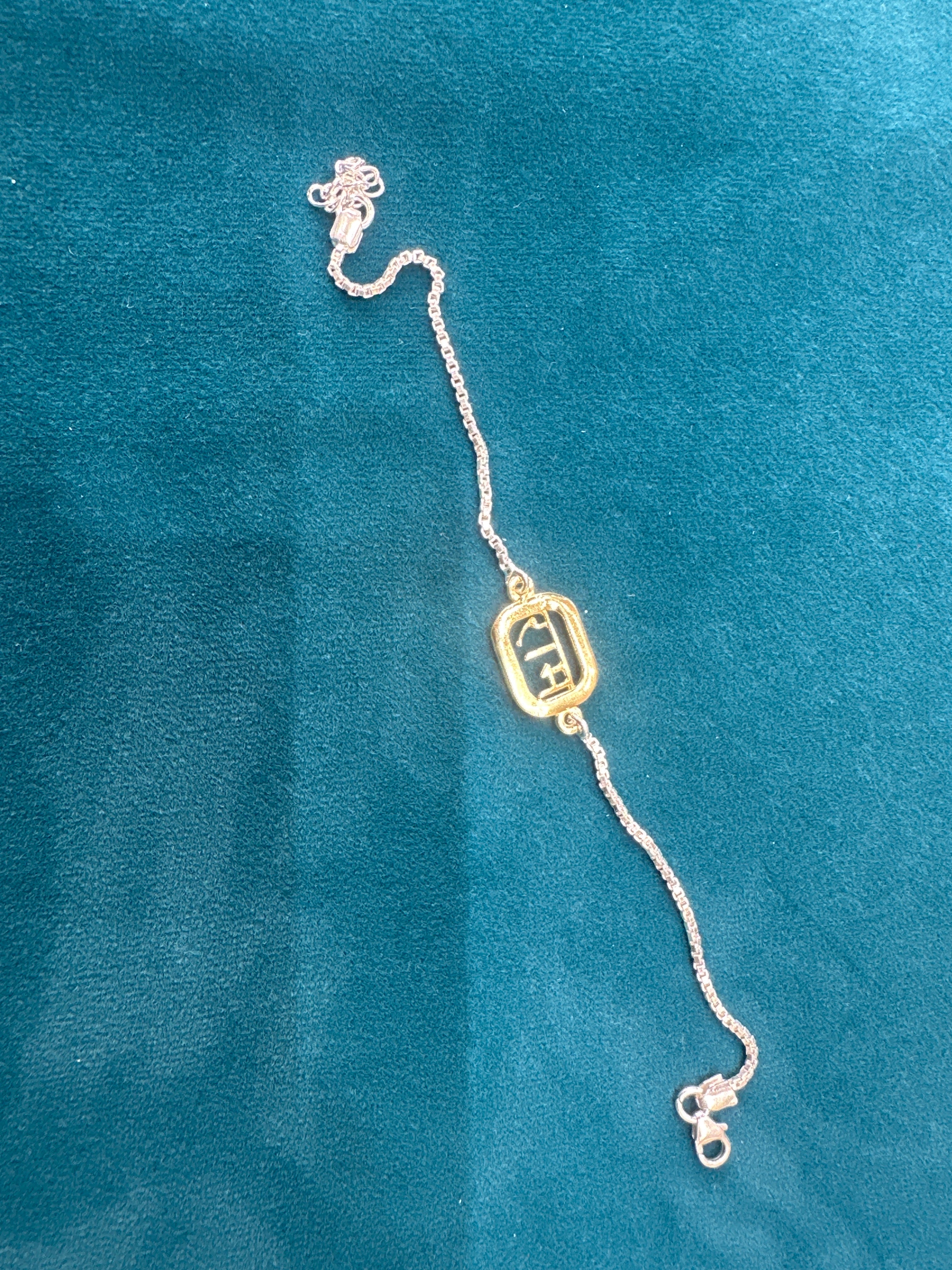 Silver Fancy Rakhi