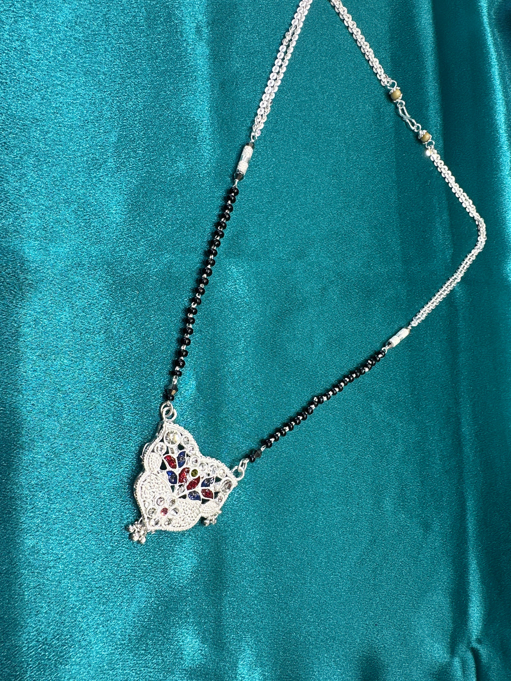 Silver Mangalsutra