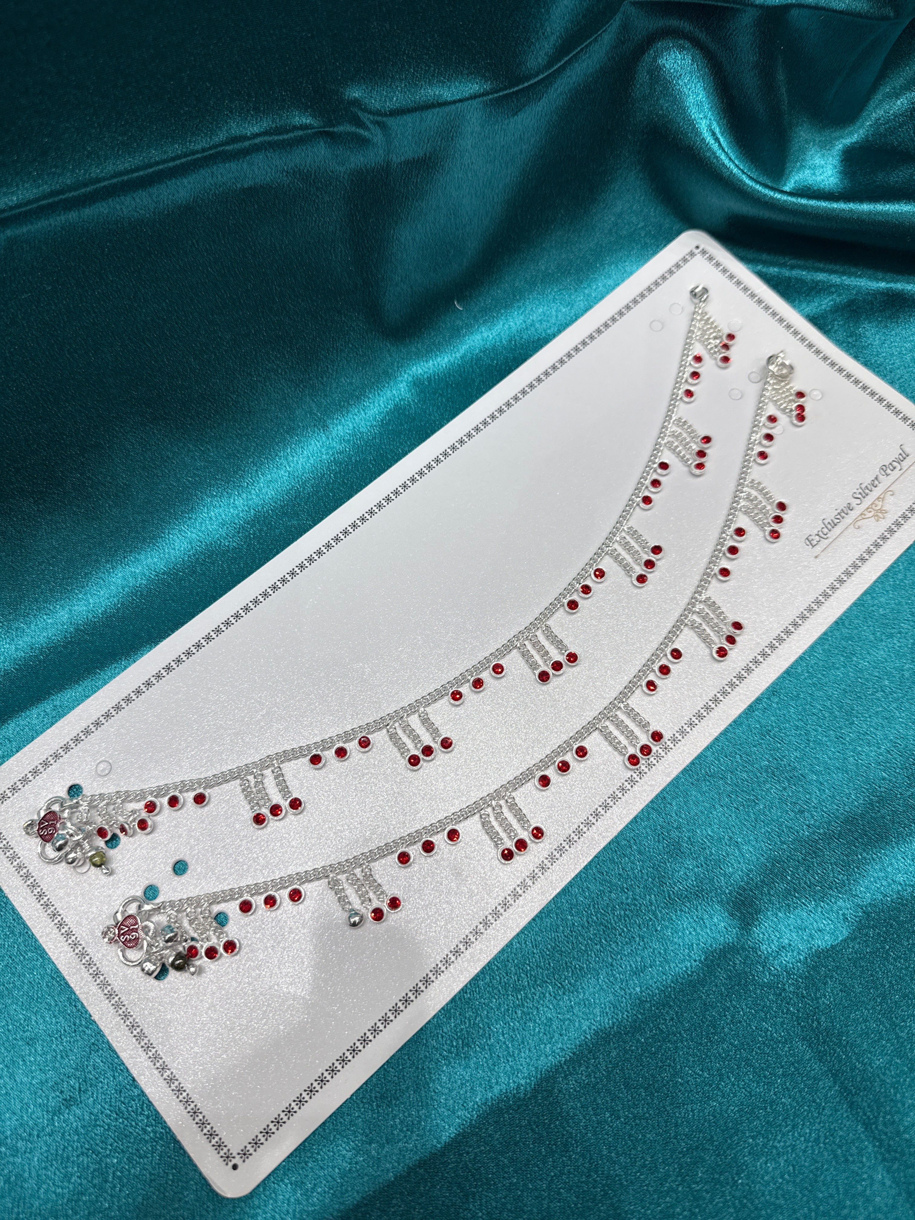 Women’s Fancy/Designer Silver Anklet