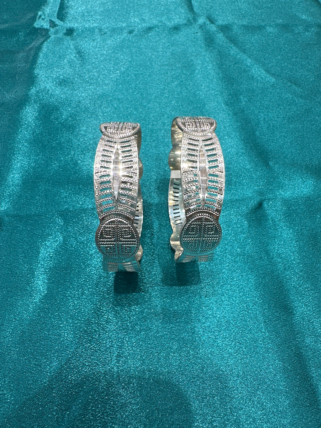 Designer Silver Bangles
