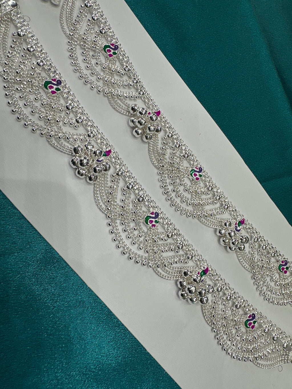 Women’s Fancy/Traditional Silver Anklet