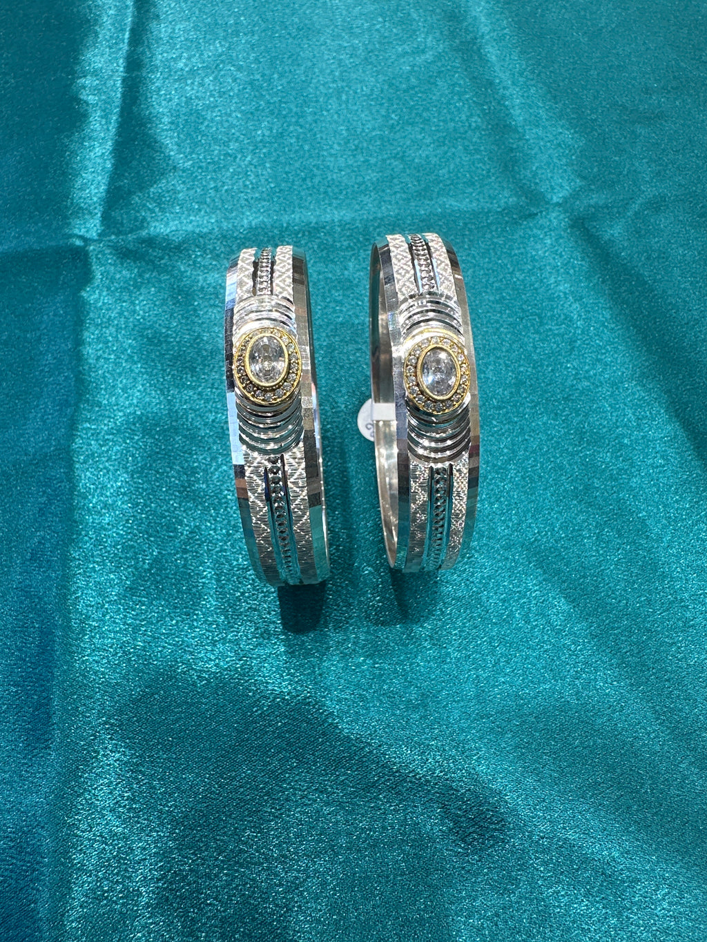 Designer Silver Bangles